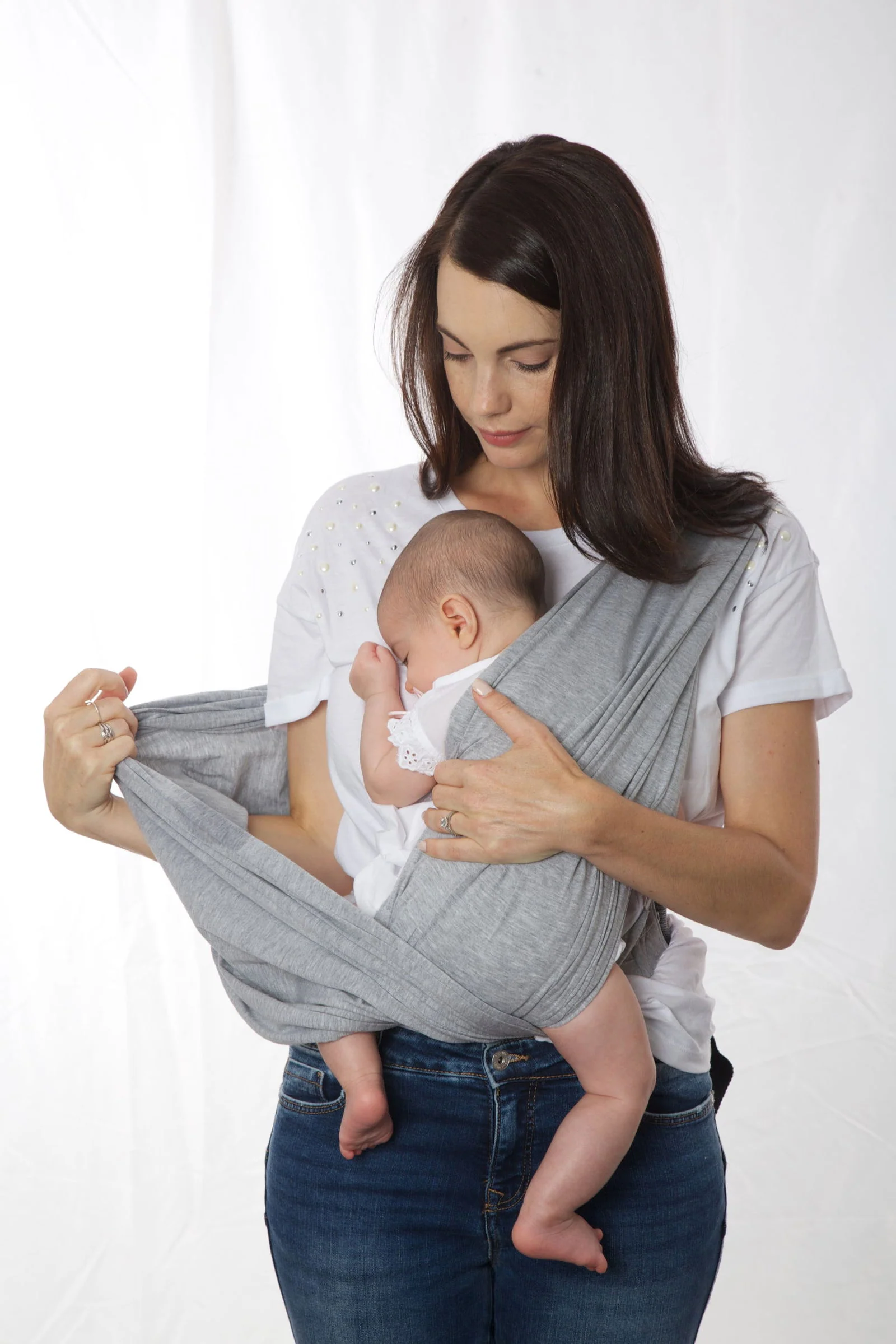 Dream Genii Snuggleroo Baby Carrier - (Available in Black/Light Grey/Charcoal) - Image 14