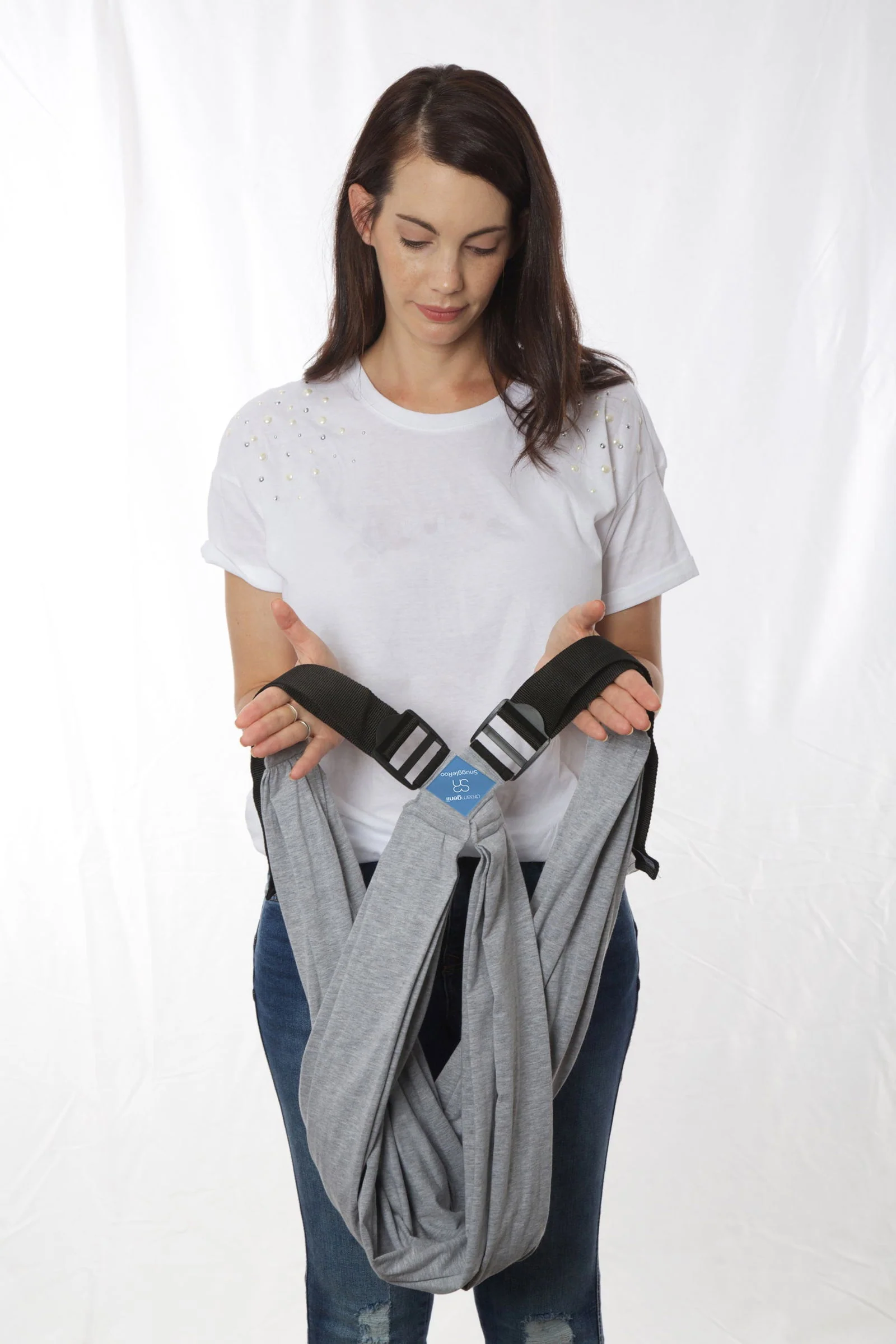 Dream Genii Snuggleroo Baby Carrier - (Available in Black/Light Grey/Charcoal) - Image 7
