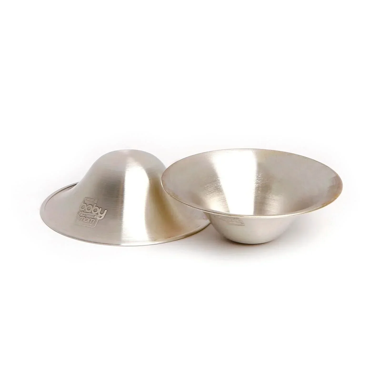 ebebek baby mom 2-Pack 999 Sterling Silver Nipple Shield Cover/Nipple Cups - Image 6