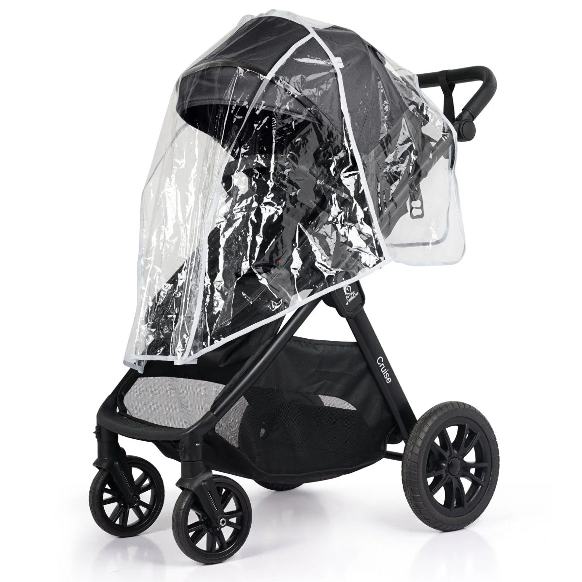 For Your Little One Cruise 3 In 1 Travel System With Car Seat - Eclipse Black (Free Cupholder / Seat Liner Included!) - Image 5
