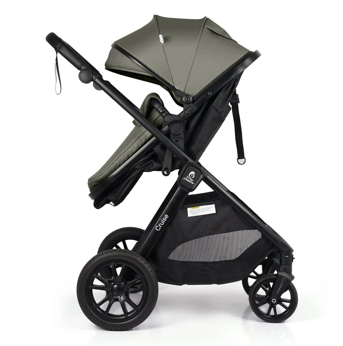 For Your Little One Cruise 3 In 1 Travel System With Car Seat - Pebble Sage (Free Cupholder And Seat Liner Included!) - Image 14