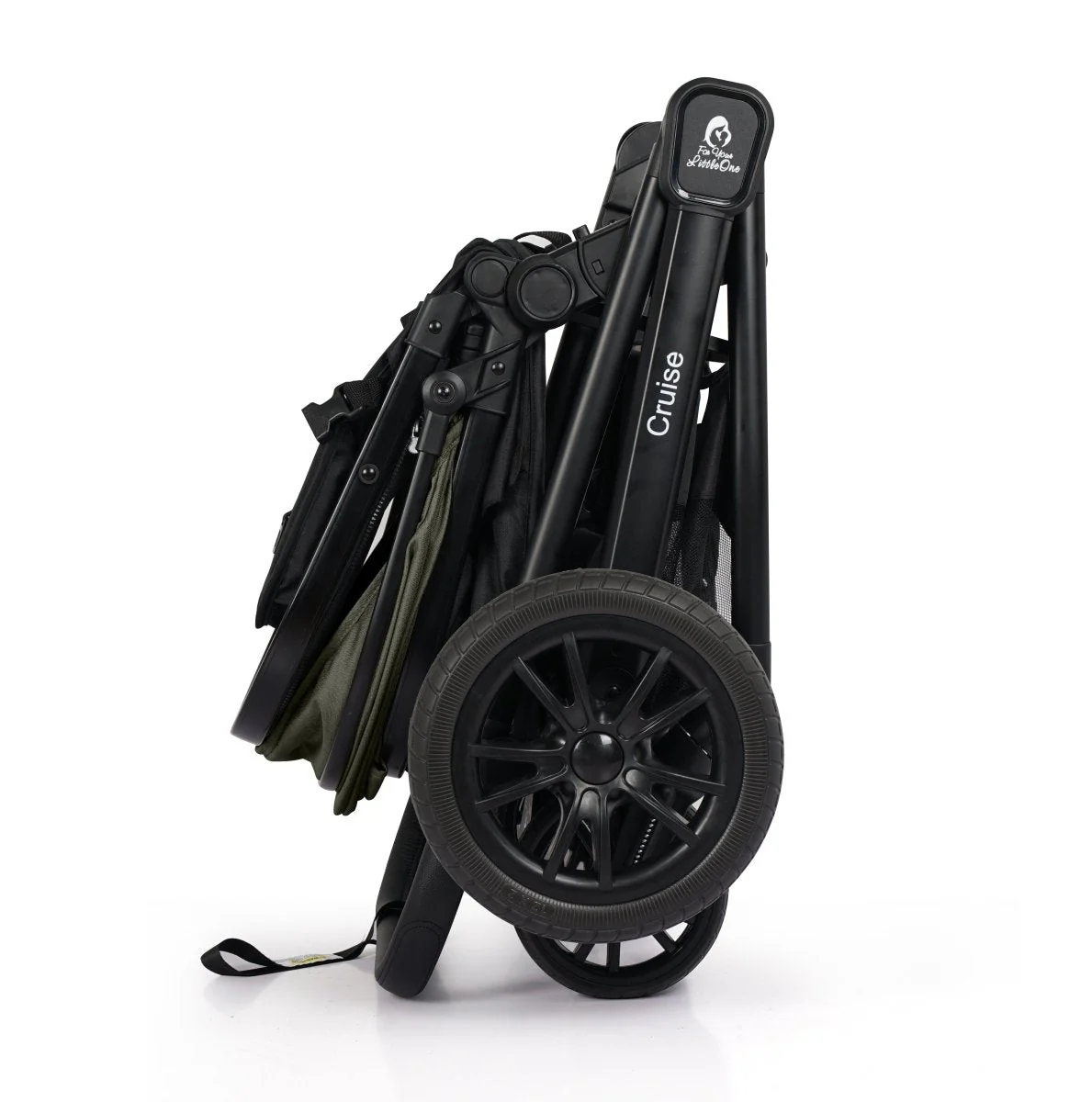 For Your Little One Cruise 3 In 1 Travel System With Car Seat - Pebble Sage (Free Cupholder And Seat Liner Included!) - Image 5