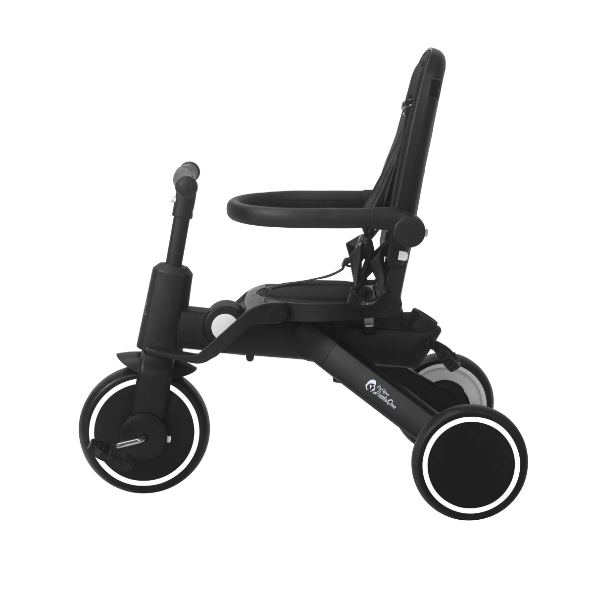Foryourlittleone Xplor 6 in 1 Foldable Trike - Jet Black (10m-4y) - Image 18