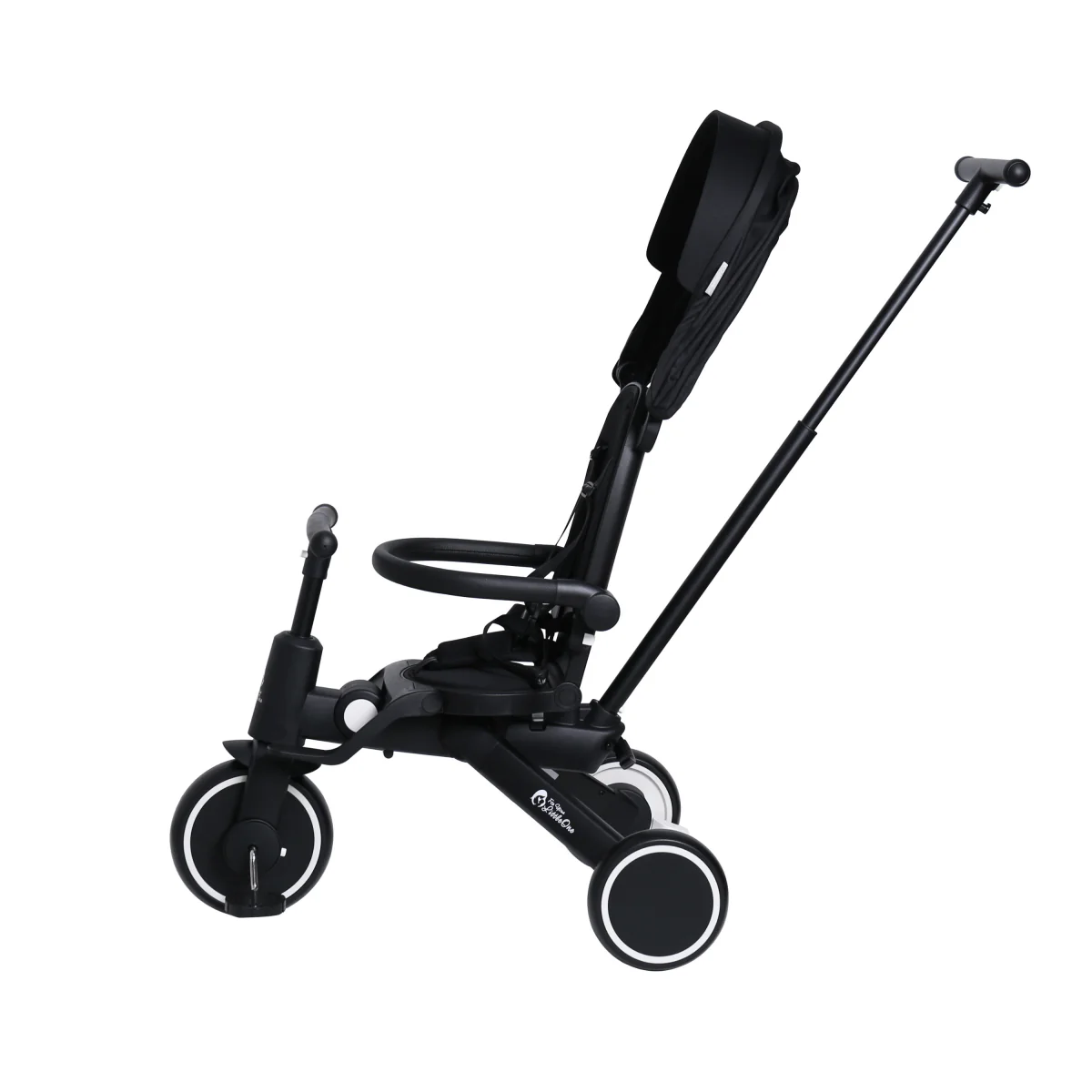 Foryourlittleone Xplor 6 in 1 Foldable Trike - Jet Black (10m-4y) - Image 27