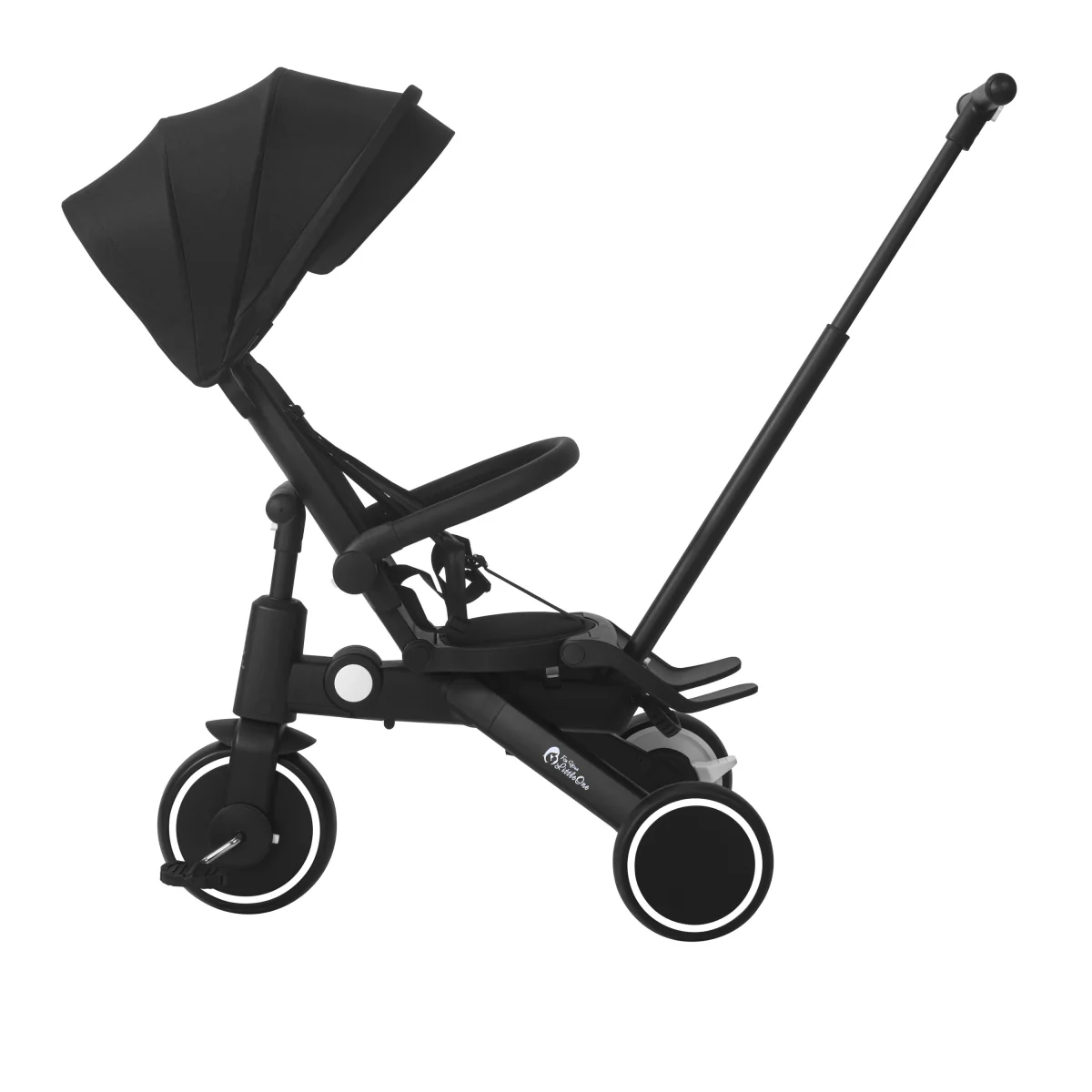 Foryourlittleone Xplor Plus 6 in 1 Foldable Trike - Jet Black (10m-4y) - Image 13