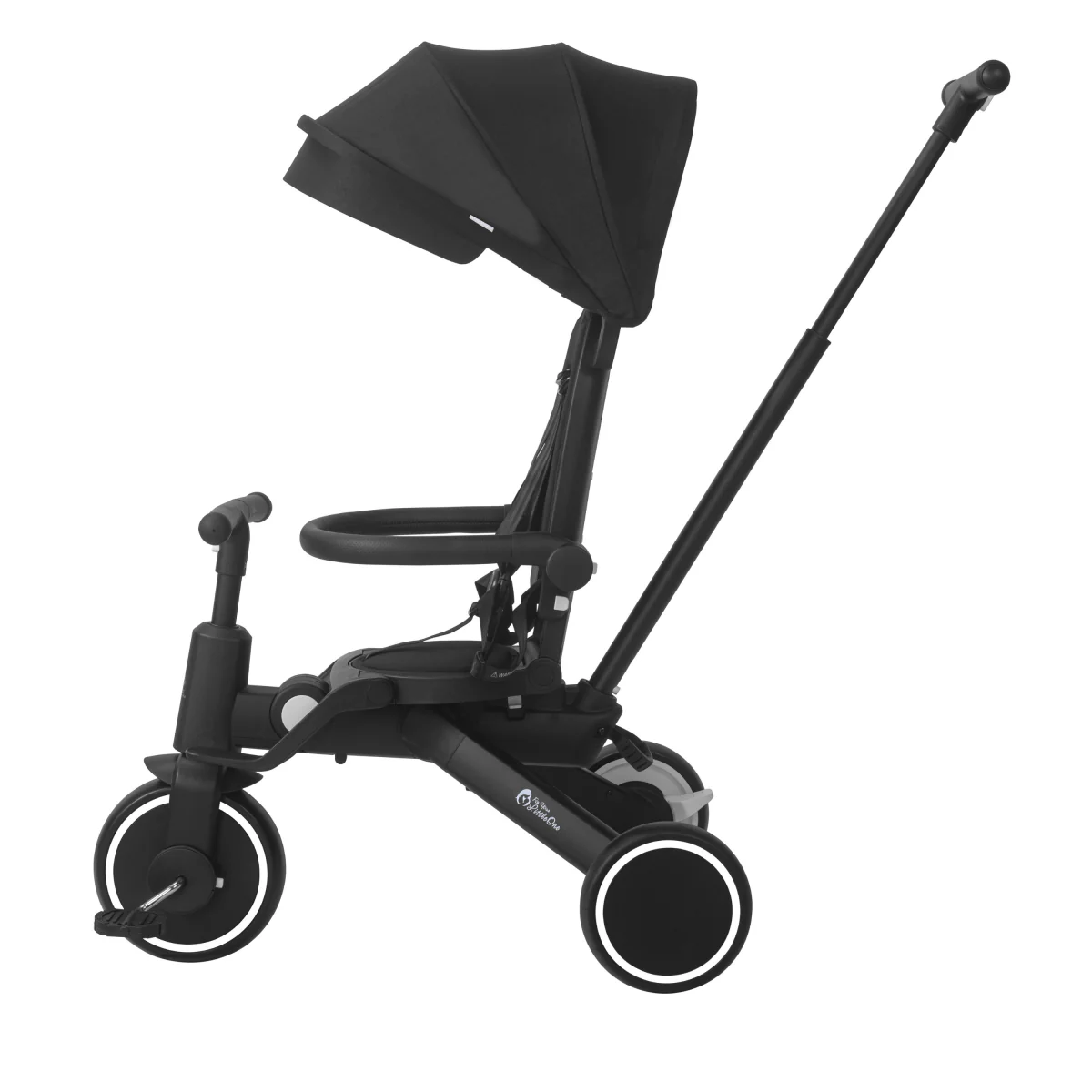 Foryourlittleone Xplor Plus 6 in 1 Foldable Trike - Jet Black (10m-4y) - Image 16