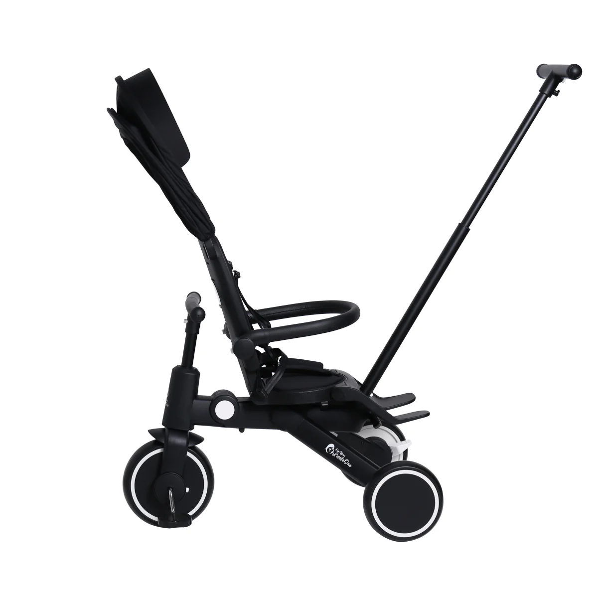 Foryourlittleone Xplor Plus 6 in 1 Foldable Trike - Jet Black (10m-4y) - Image 19