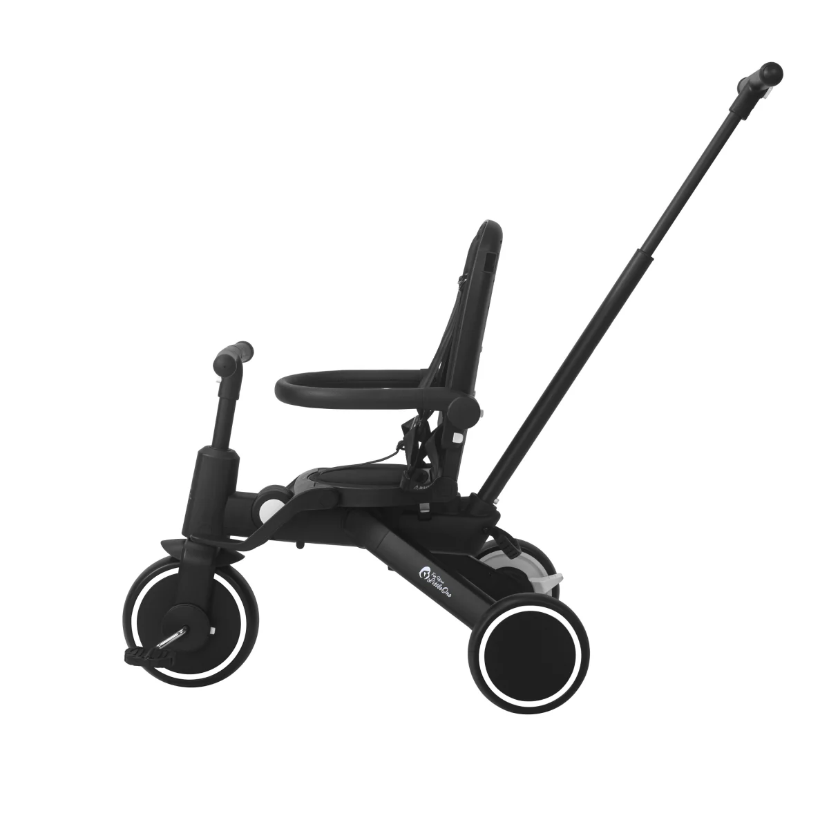 Foryourlittleone Xplor Plus 6 in 1 Foldable Trike - Jet Black (10m-4y) - Image 23