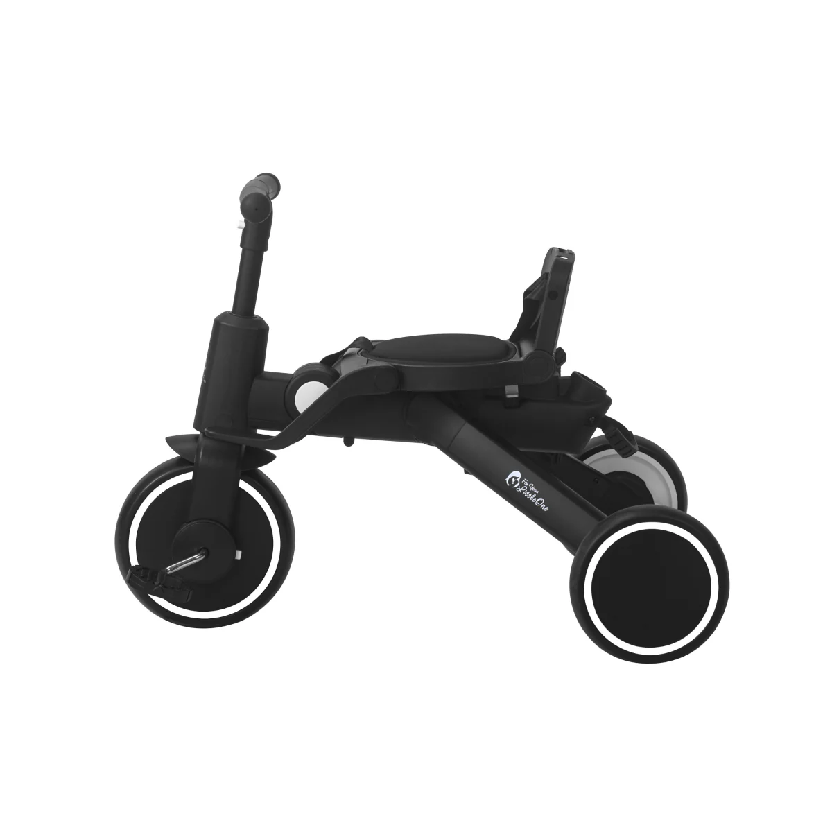 Foryourlittleone Xplor Plus 6 in 1 Foldable Trike - Jet Black (10m-4y) - Image 26