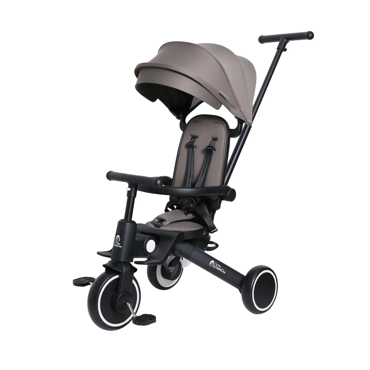 Foryourlittleone Xplor Ultimate 6 in 1 Foldable Trike - Grey Olive (10m-4y) - Image 22