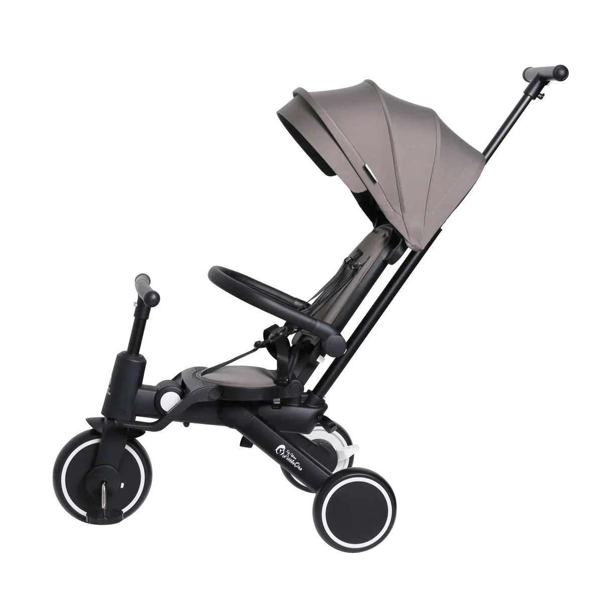 Foryourlittleone Xplor Ultimate 6 in 1 Foldable Trike - Grey Olive (10m-4y) - Image 25