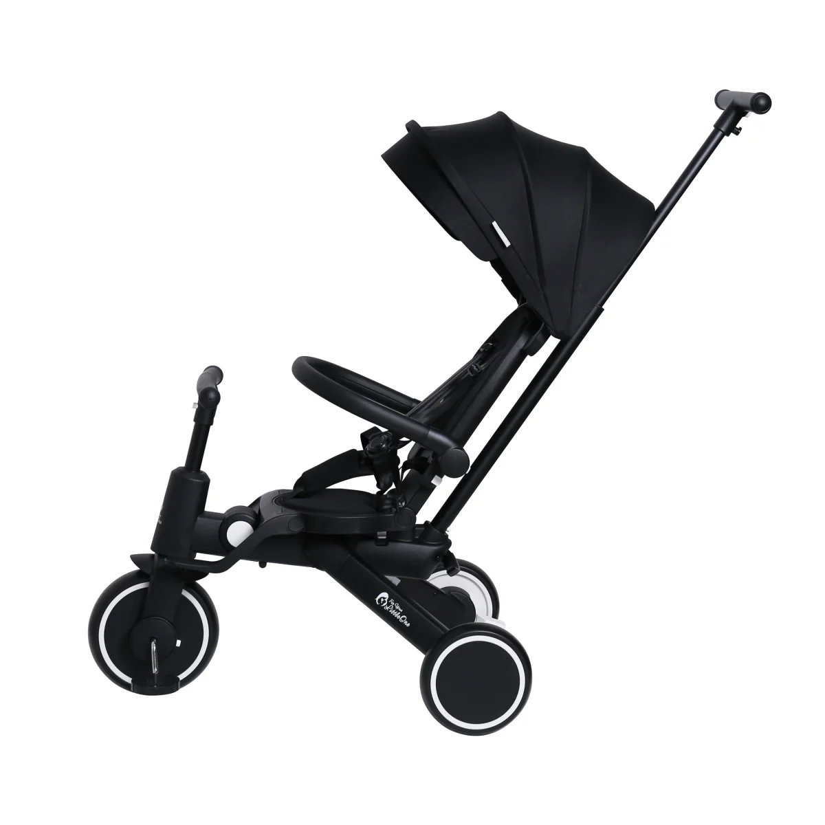 Foryourlittleone Xplor Ultimate 6 in 1 Foldable Trike - Jet Black (10m-4y) - Image 21