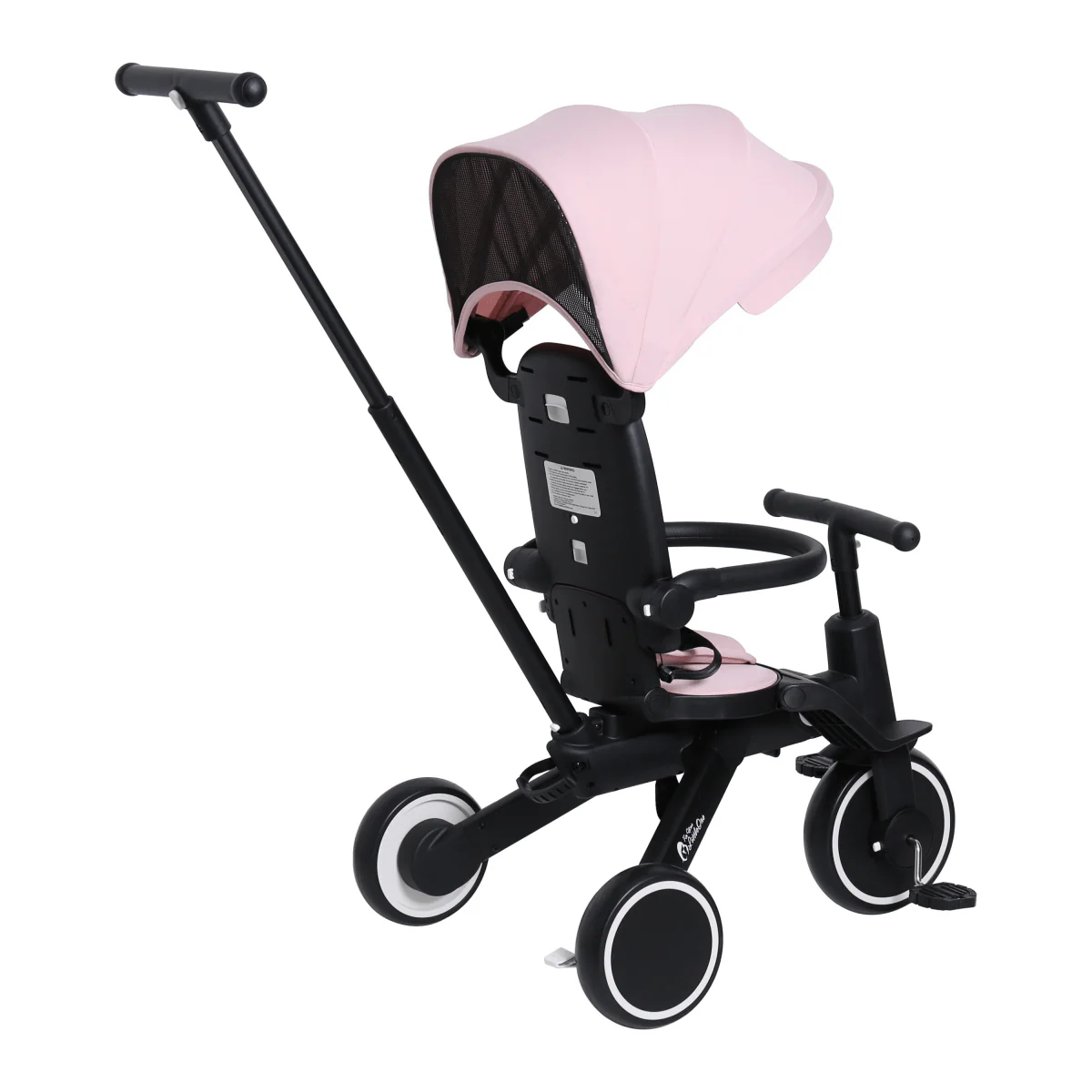 Foryourlittleone Xplor Ultimate 6 in 1 Foldable Trike - Pastel Pink (10m-4y) - Image 15