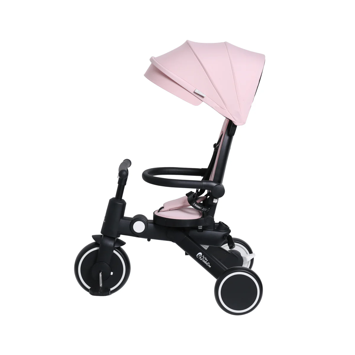 Foryourlittleone Xplor Ultimate 6 in 1 Foldable Trike - Pastel Pink (10m-4y) - Image 23