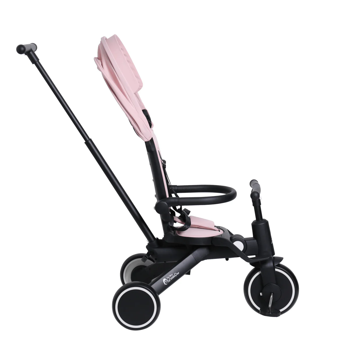 Foryourlittleone Xplor Ultimate 6 in 1 Foldable Trike - Pastel Pink (10m-4y) - Image 29
