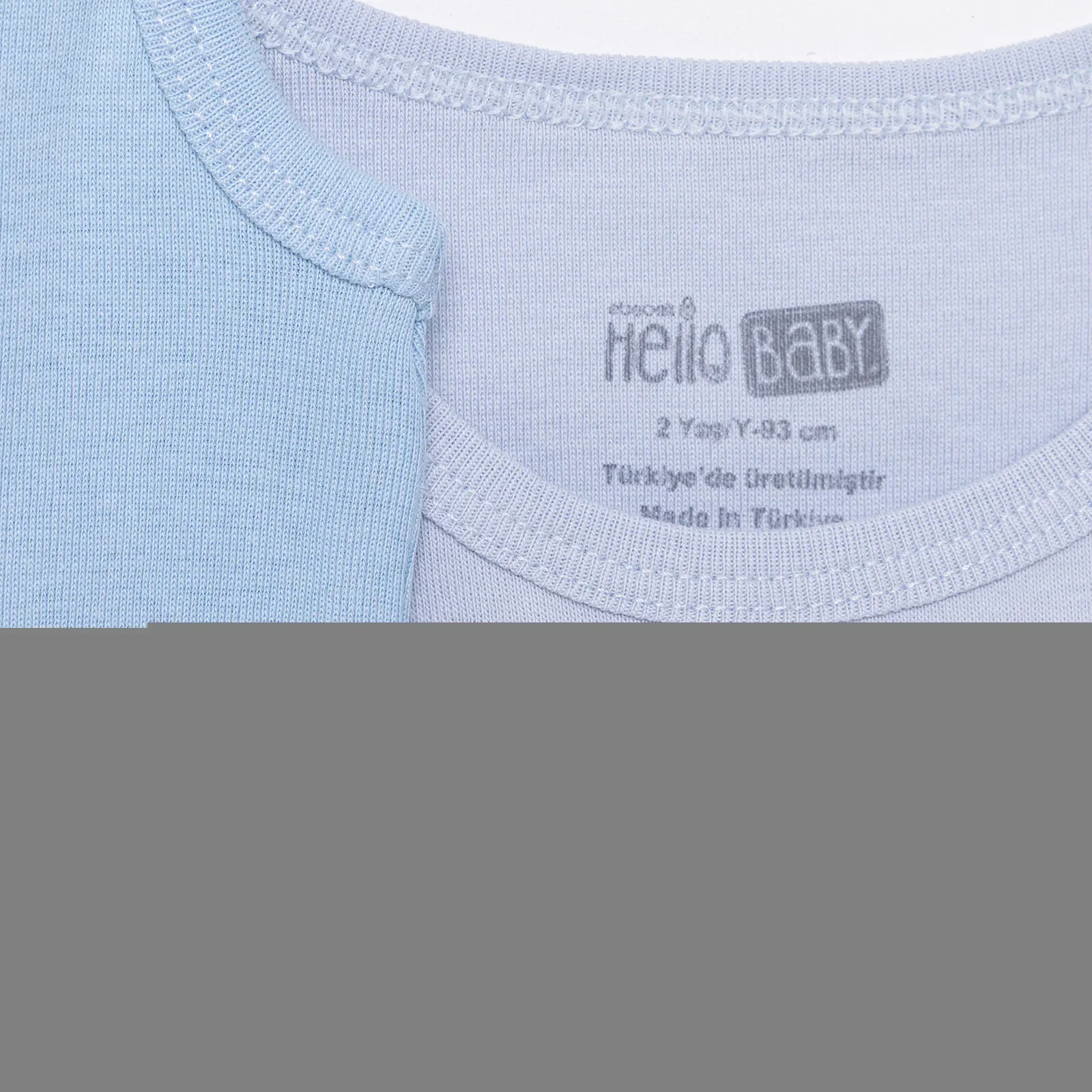 HelloBaby 2 Pcs Athlete - Light Blue - Image 8