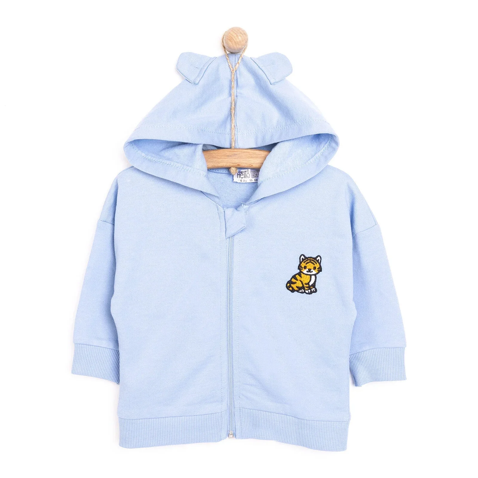 HelloBaby Boy Cardigan - Light Blue