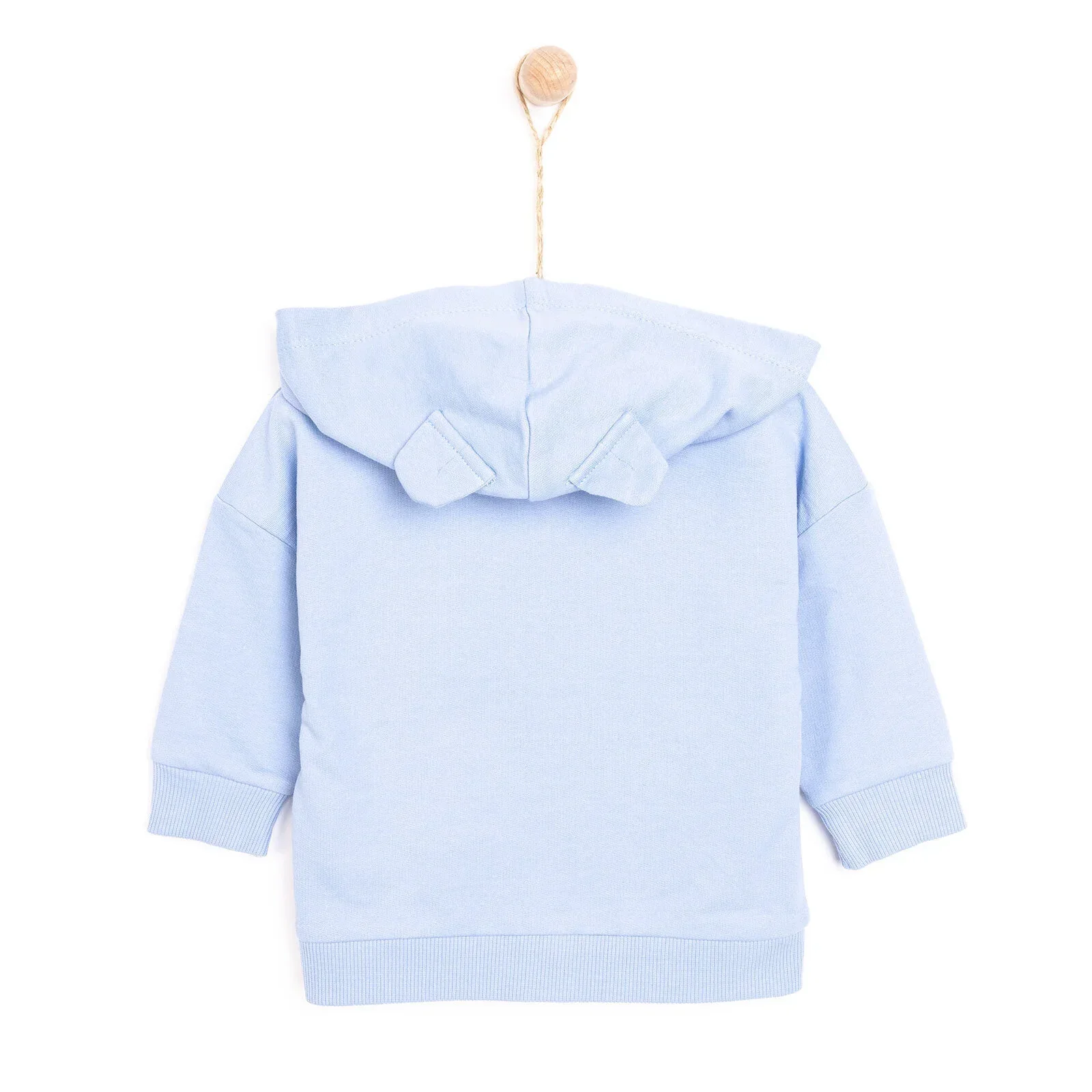 HelloBaby Boy Cardigan - Light Blue - Image 3