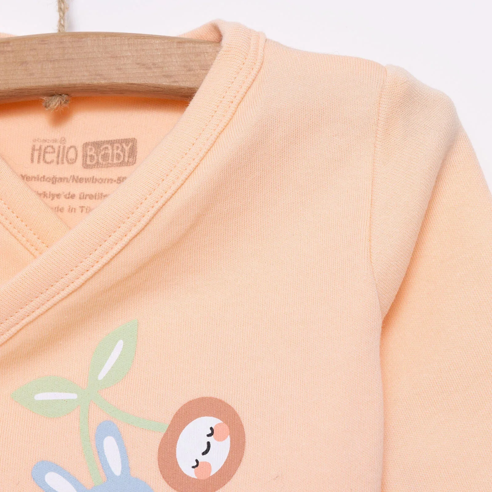 HelloBaby Girl 5 Piece Newborn Set - Salmon - Image 3