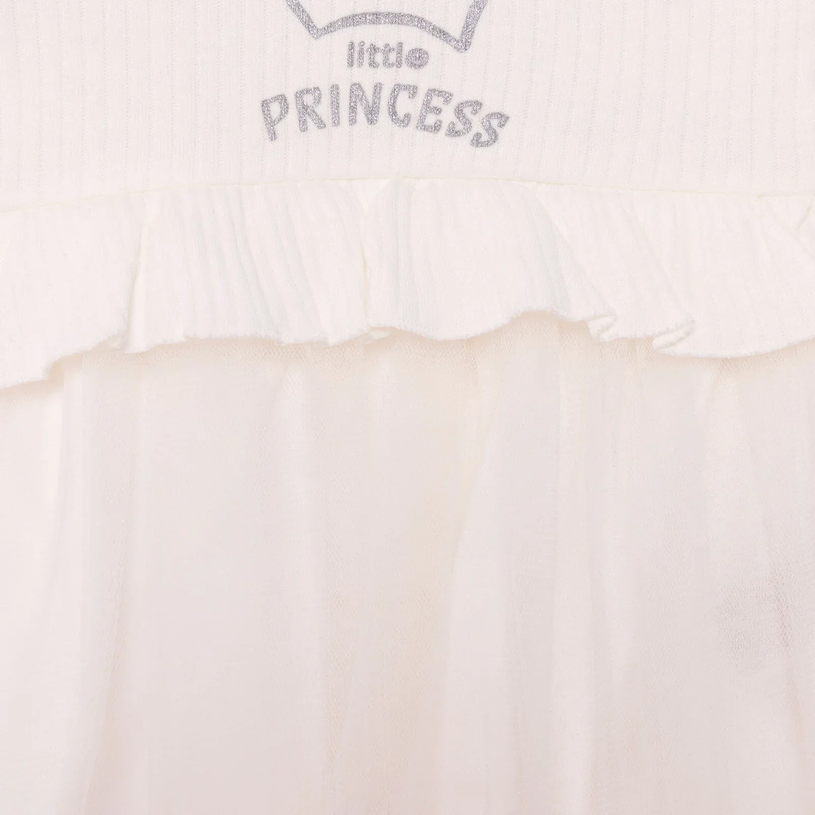HelloBaby Little Life Newborn Girl Dress - Ecru - Image 6