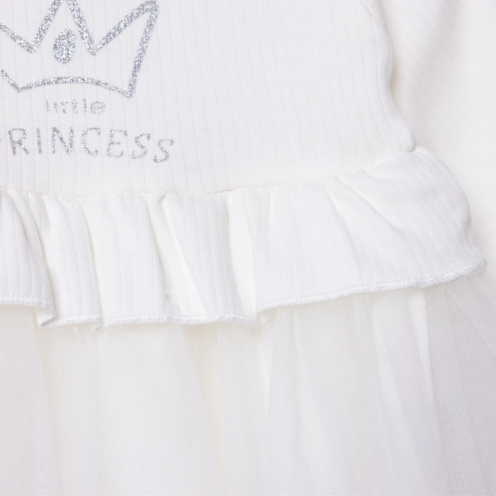 HelloBaby Newborn Dress - Ecru - Image 7