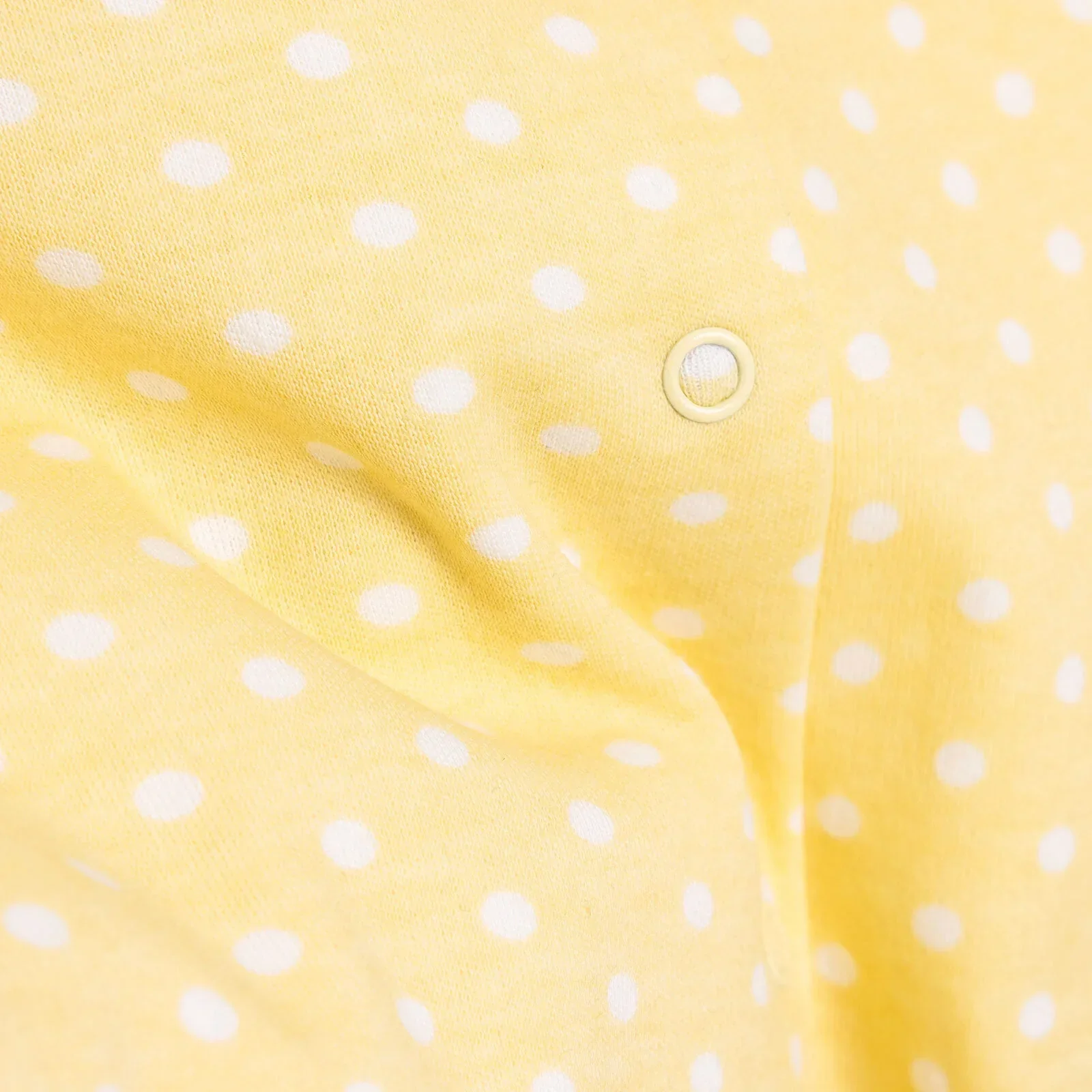 HelloBaby Newborn Girl Footed Jumpsuit - Yellow - Image 7