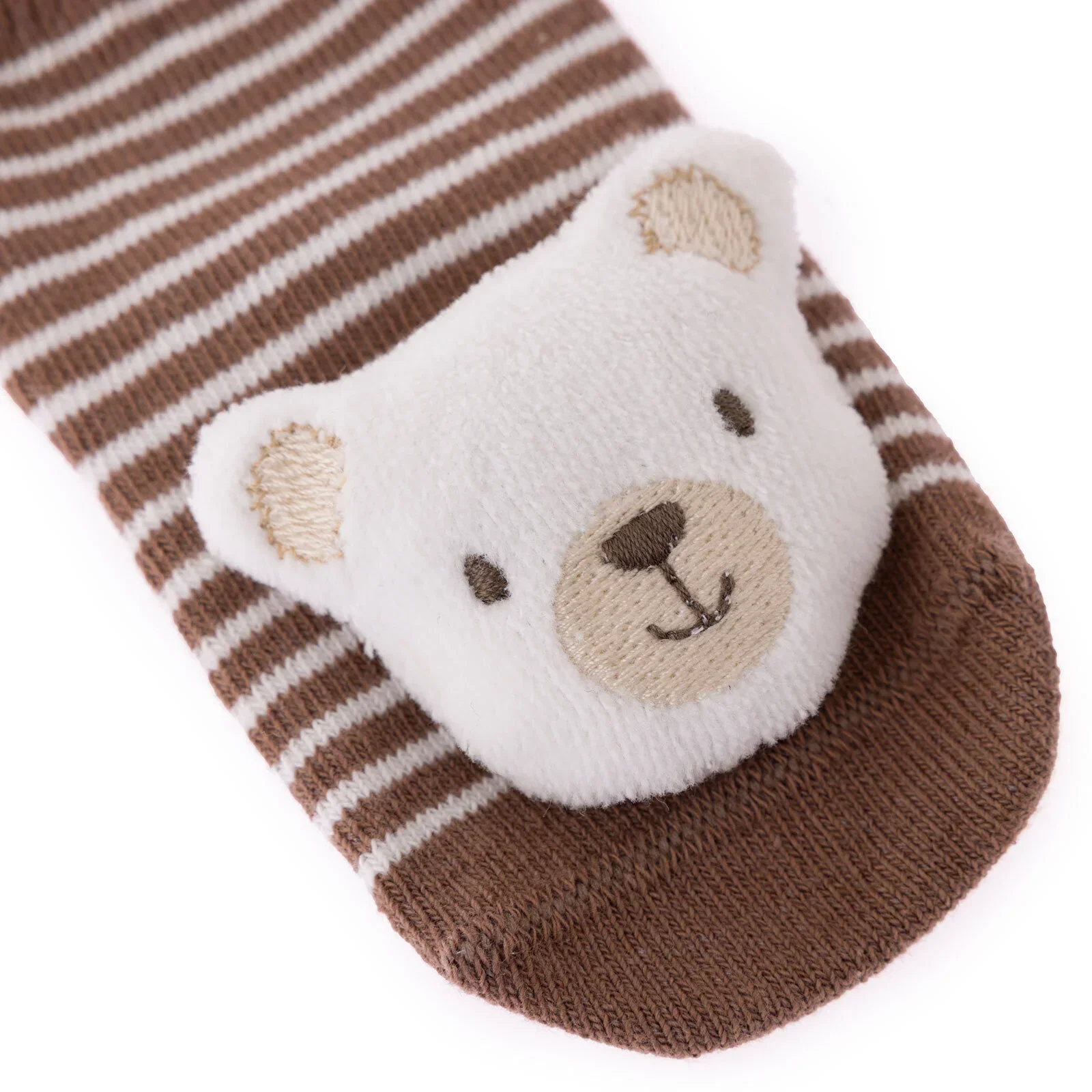 HelloBaby Socks - Brown - Image 3