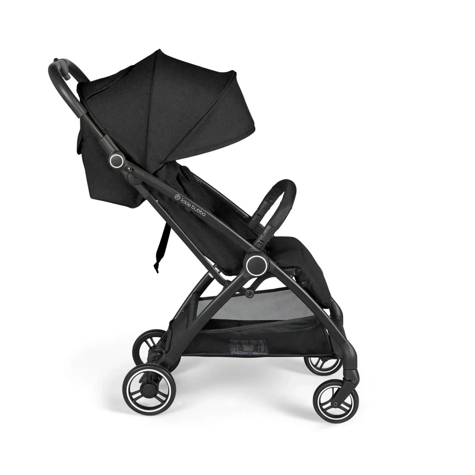 Ickle Bubba Aries Autofold Stroller - Black - Image 4