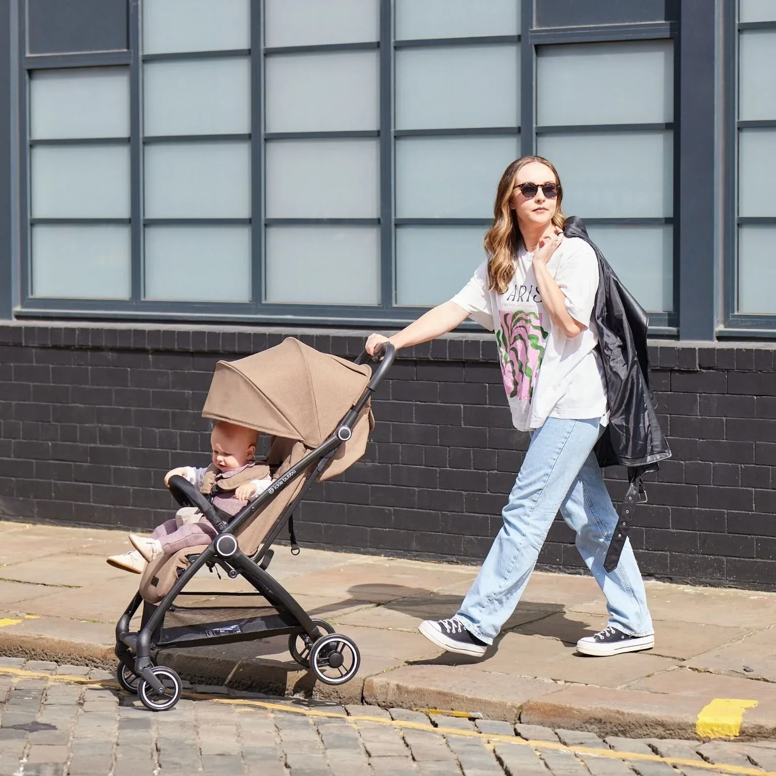 Ickle Bubba Aries Max Autofold Stroller - Black - Image 17