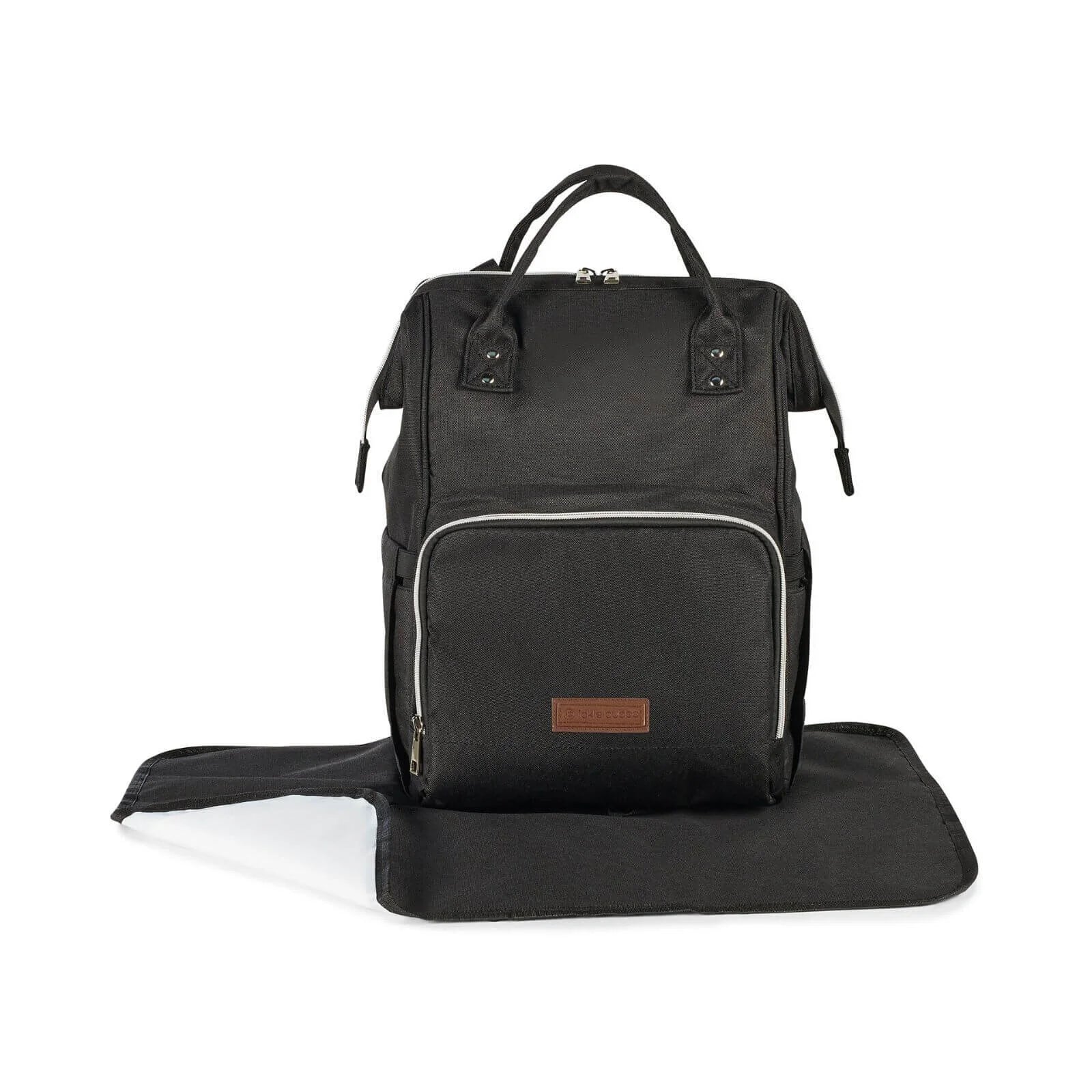 Ickle Bubba Stomp Luxe 2-in-1 Pushchair & Carrycot - Black/Midnight/Tan - Image 11