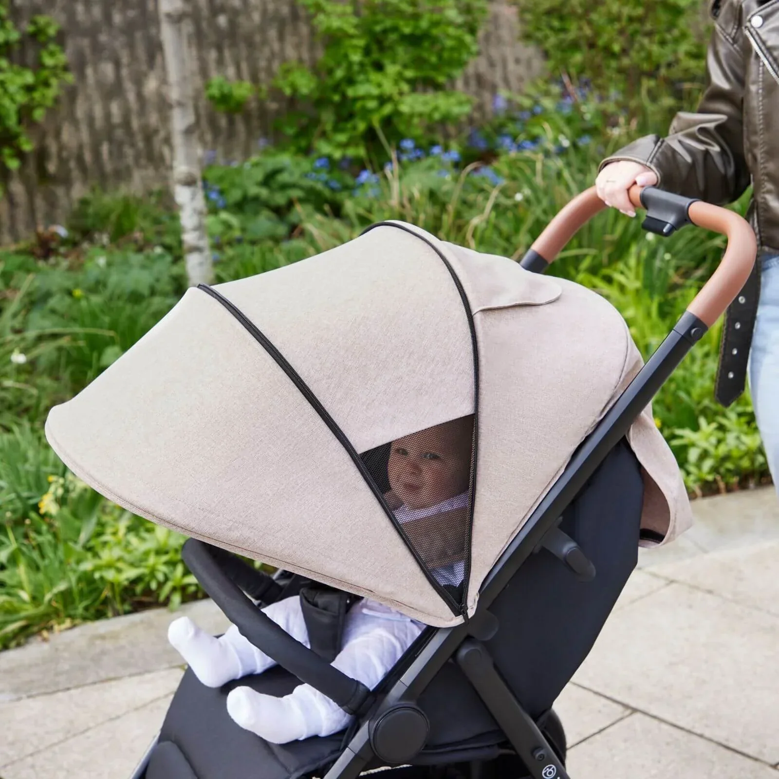Ickle Bubba Stomp Stride Stroller - Charcoal Grey - Image 14