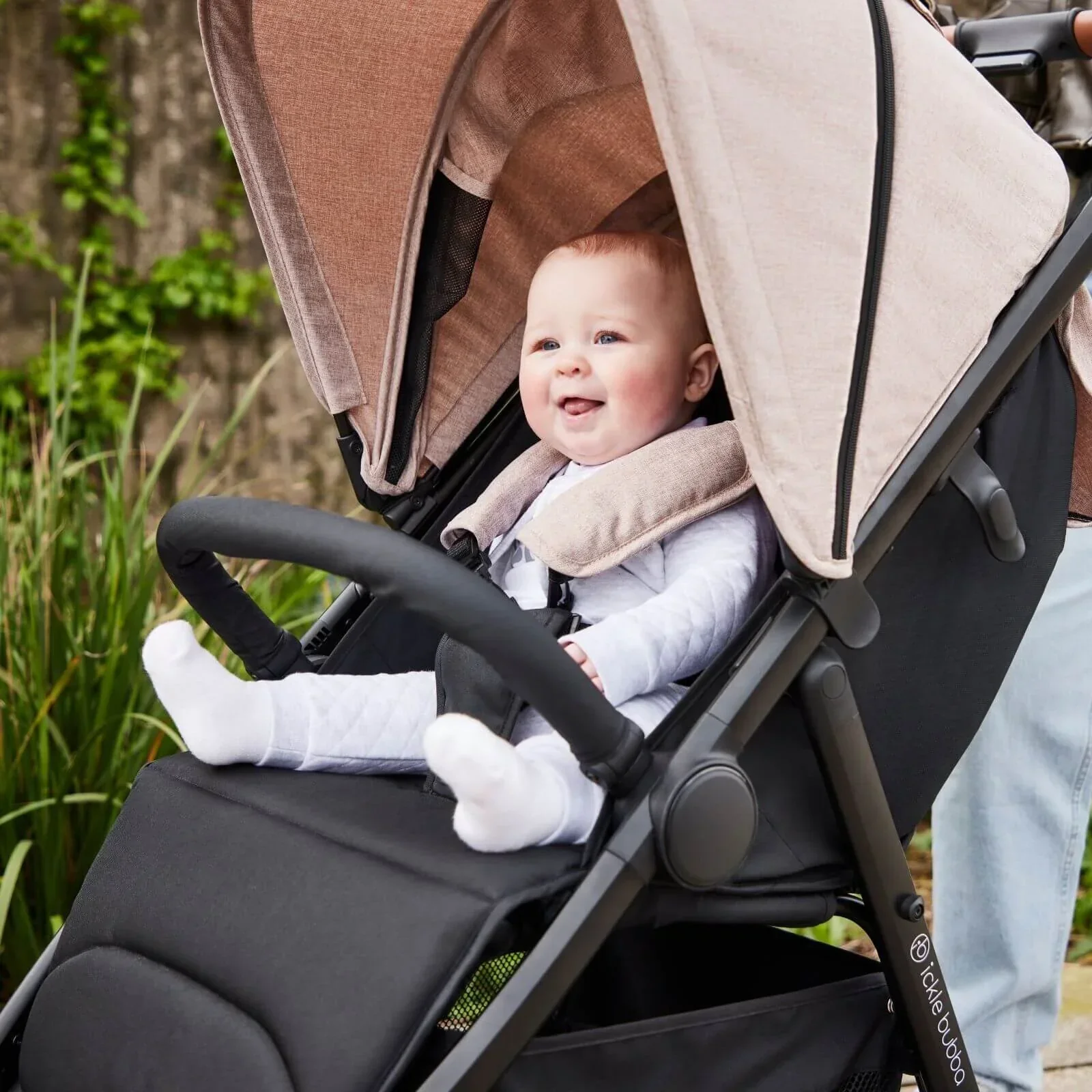 Ickle Bubba Stomp Stride Stroller - Charcoal Grey - Image 15