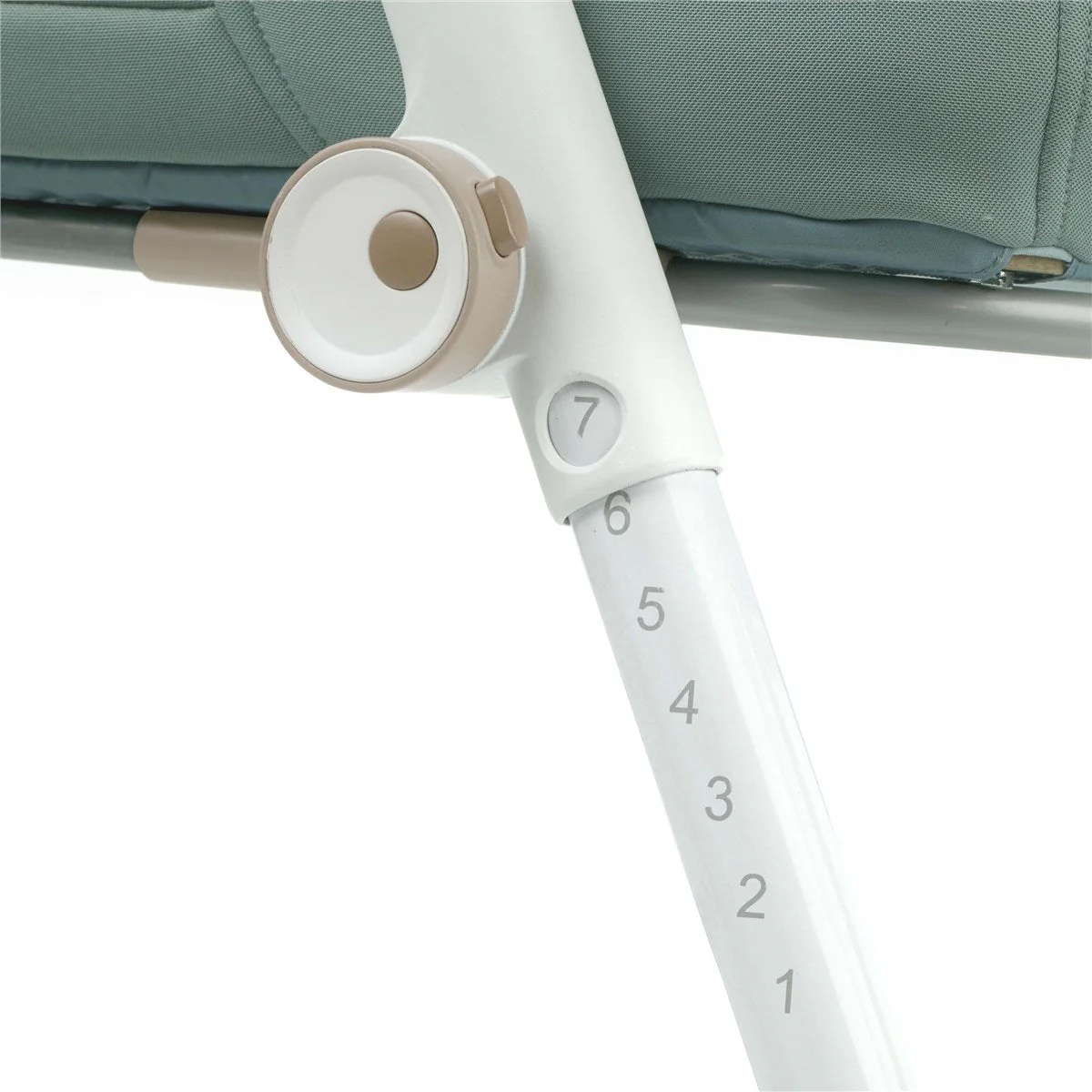 Jane Baby Side Crib + 4 Piece Bedding Set & Safety Mattress, Botanic - Image 12