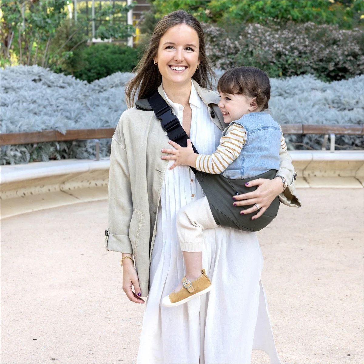 Jane Catch Lightweight Hip Baby Carrier for toddlers aged 9 to 48 months, Sesame - Image 2