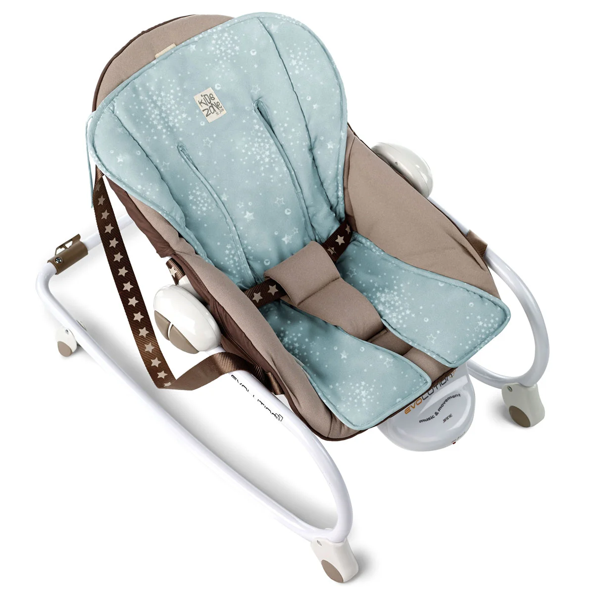 Flappy, Reversible 4in1 Seat Liner / Pad for Pushchairs, Carrycots, Rockers & Highchairs - Image 4