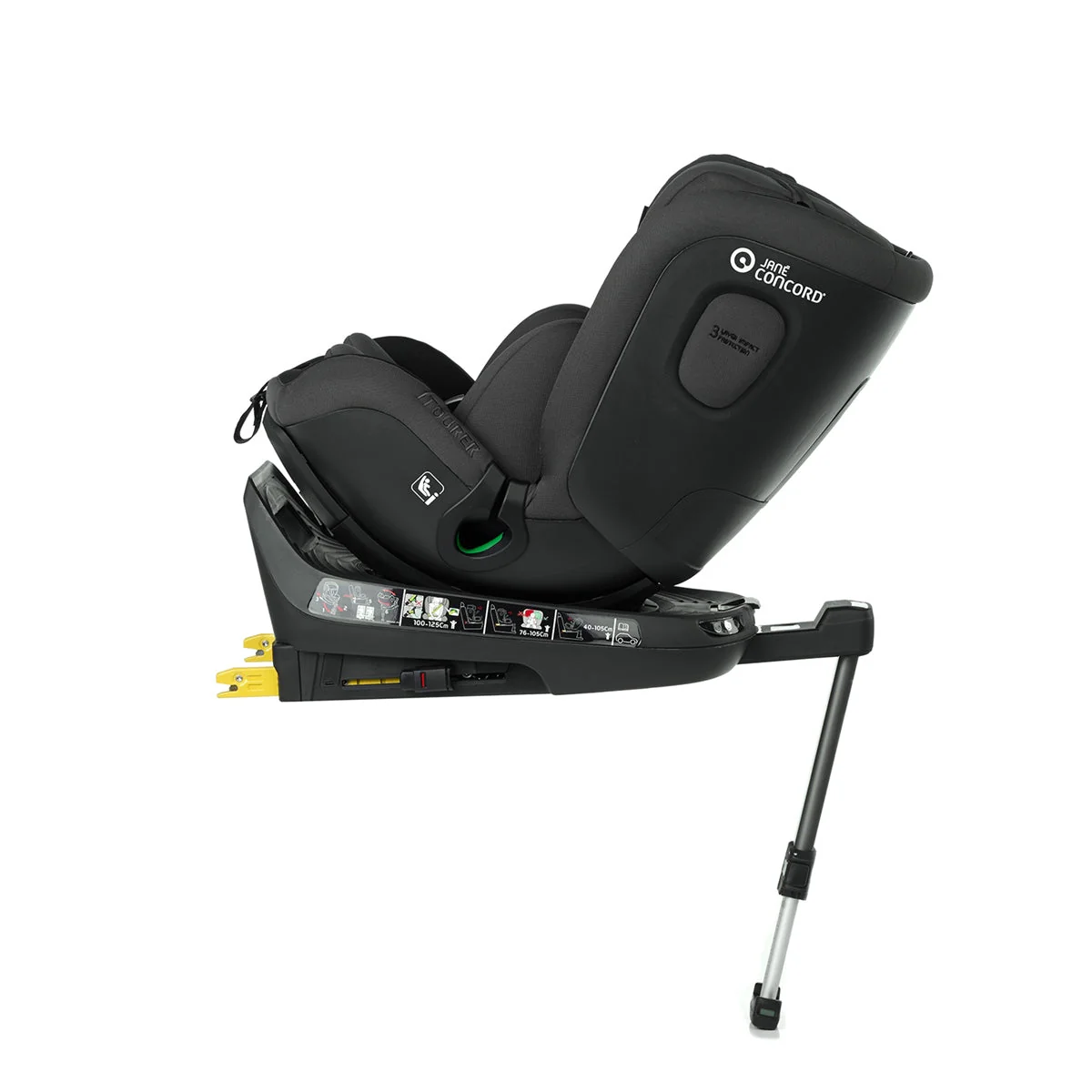 Jane iTourer 360° Swivel i-Size Car Seat, 40-125cm, 0-7 Years - Image 23