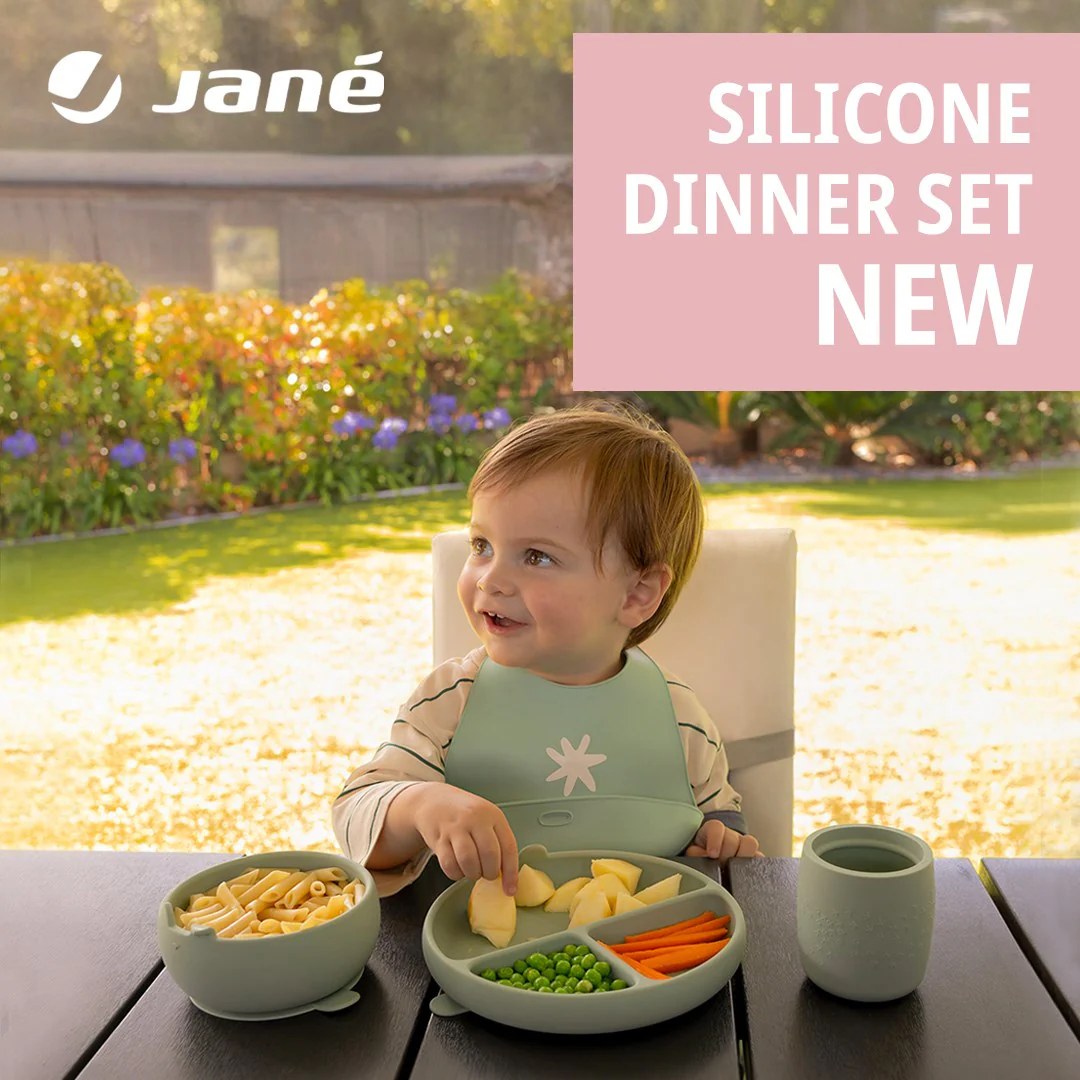 4-Piece LFGB Certified Silicone Dinner Set for Children - Image 2