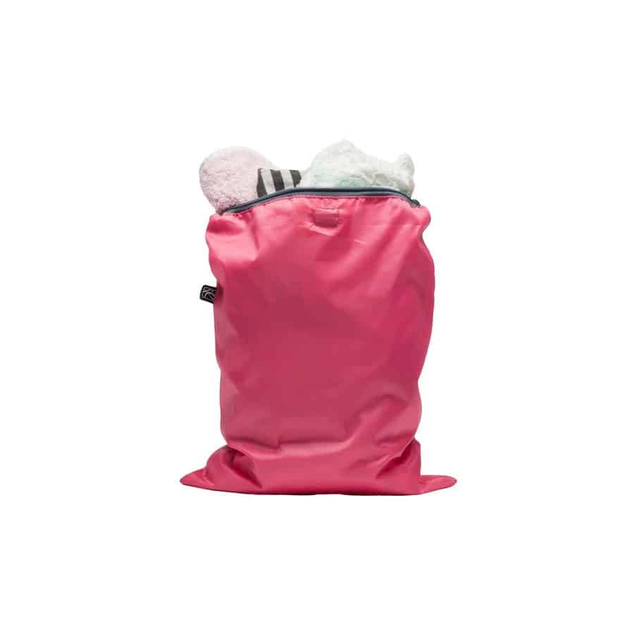JL Childress Wet-To-Go Zipped Nappy Bags Set - Pink / Grey - Image 5