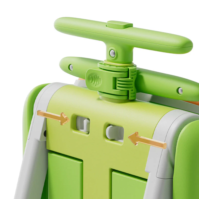 Jovikids 3 in 1 Children's Ride On Suitcase - Green - Image 4
