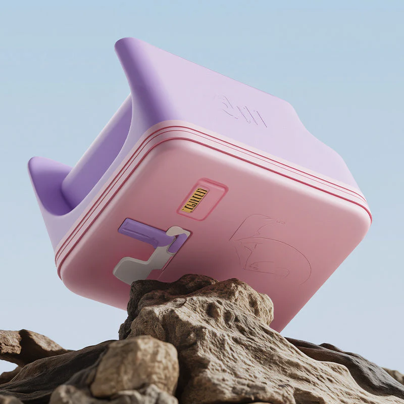 Jovikids 3 in 1 Children's Ride On Suitcase - Pink - Image 8