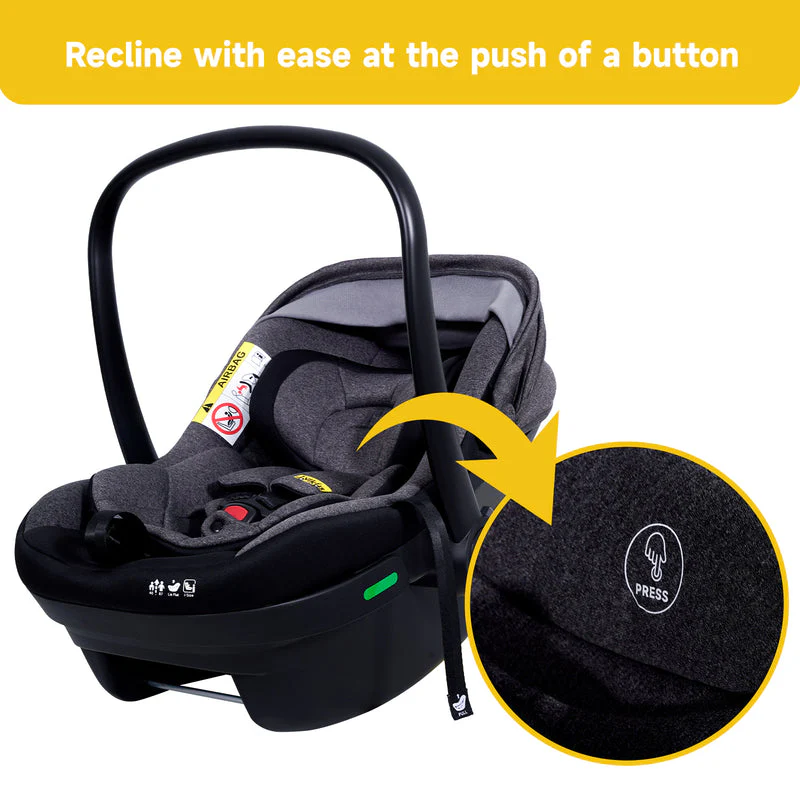 Jovikids Aria i-Size Infant Car Seat - Black - Image 5