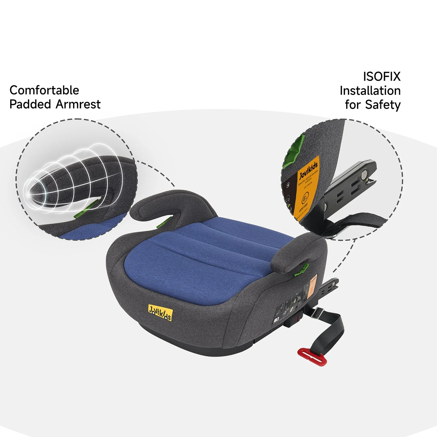 Jovikids Ohho Booster Seat - Blue - Image 12