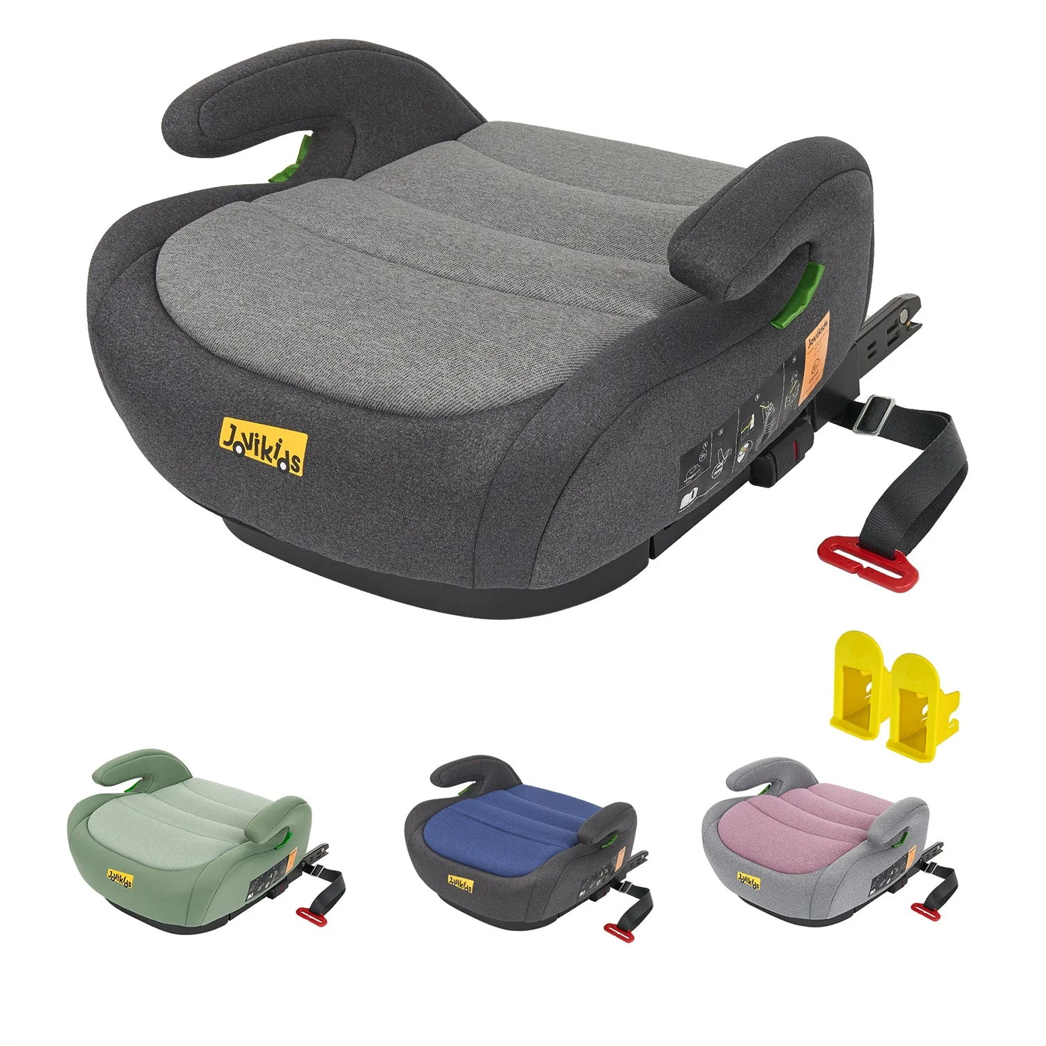 Jovikids Ohho Booster Seat - Grey - Image 3
