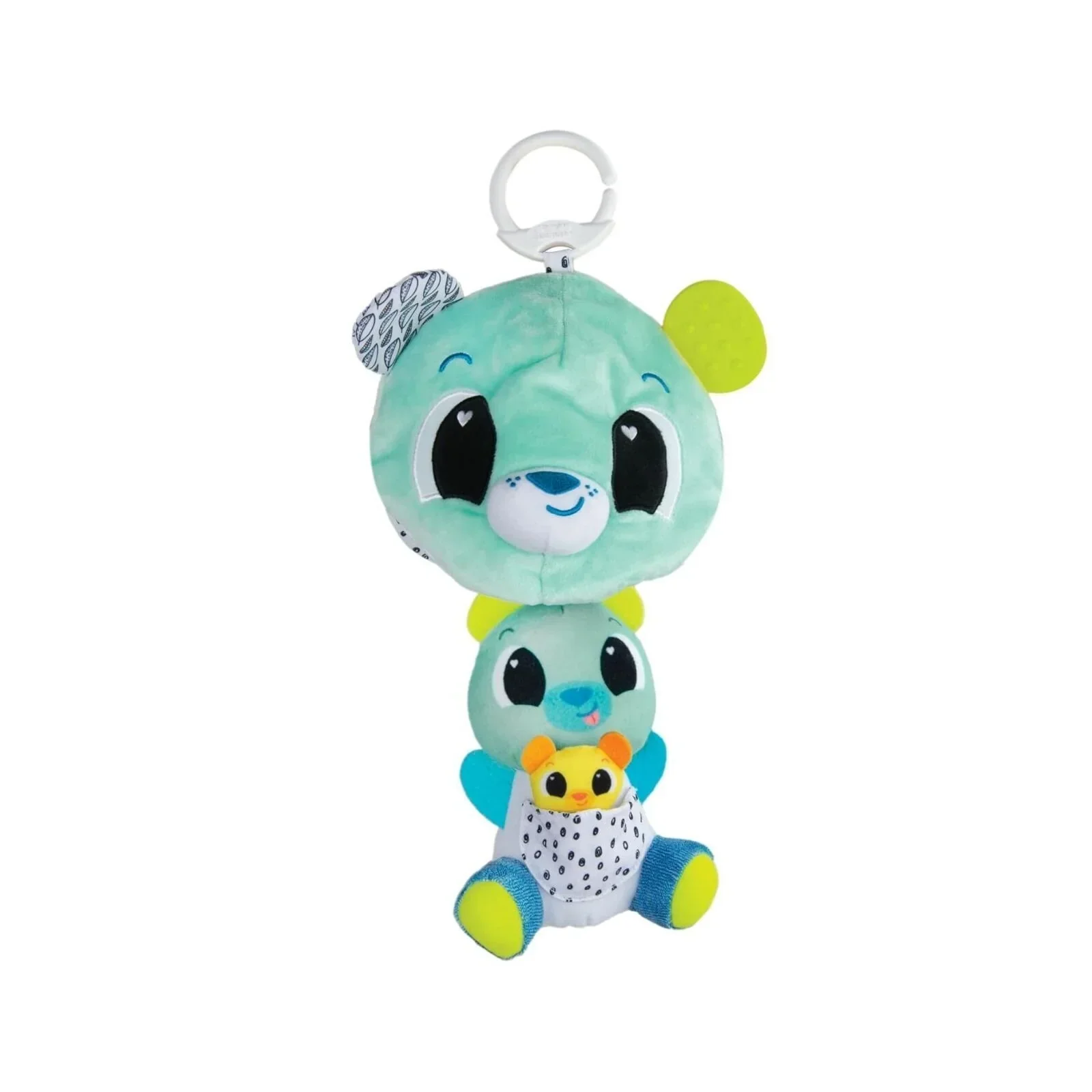Lamaze 3-in-1 Surprise Clip & Go Bear Toy