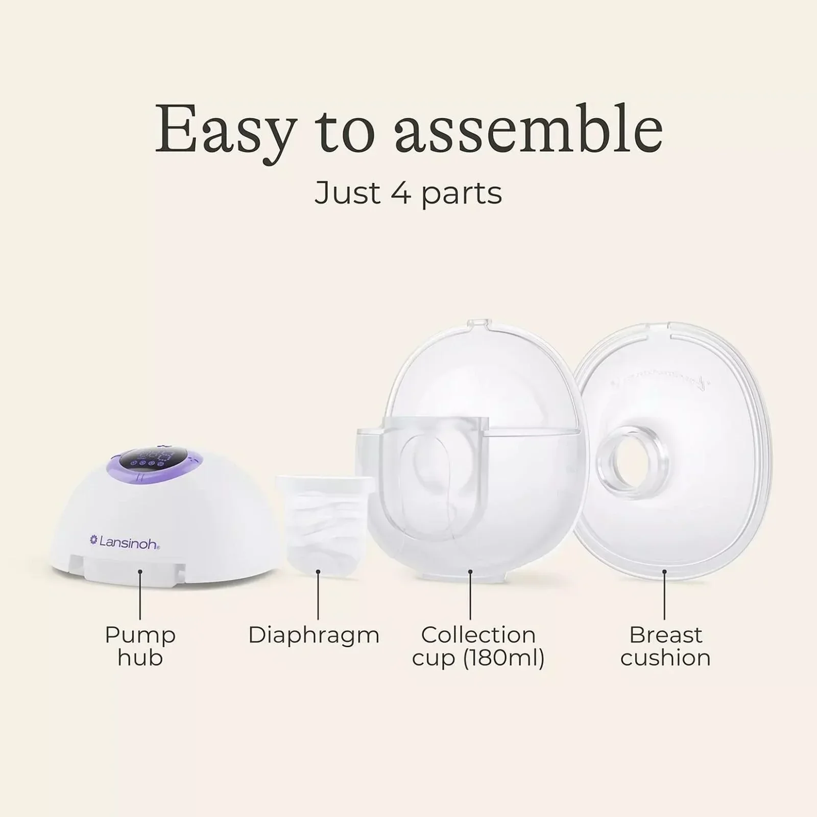Lansinoh Double Wearable Breast Pump - Image 3
