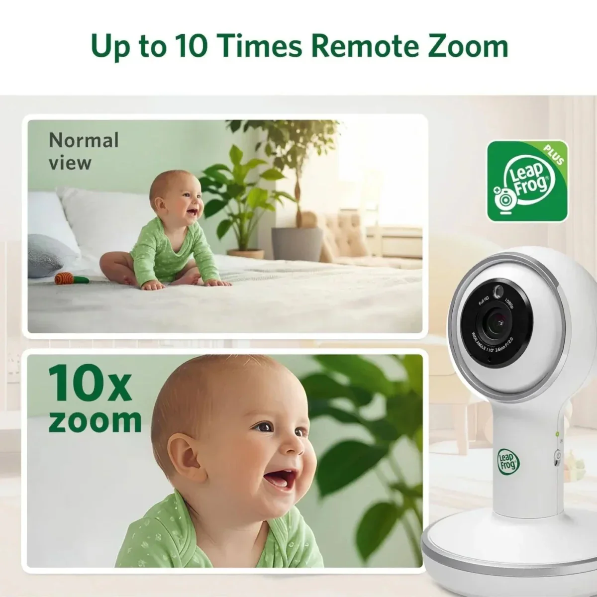 LeapFrog LF5817HD 7" Wi-Fi Smart Video Baby Monitor - Image 5