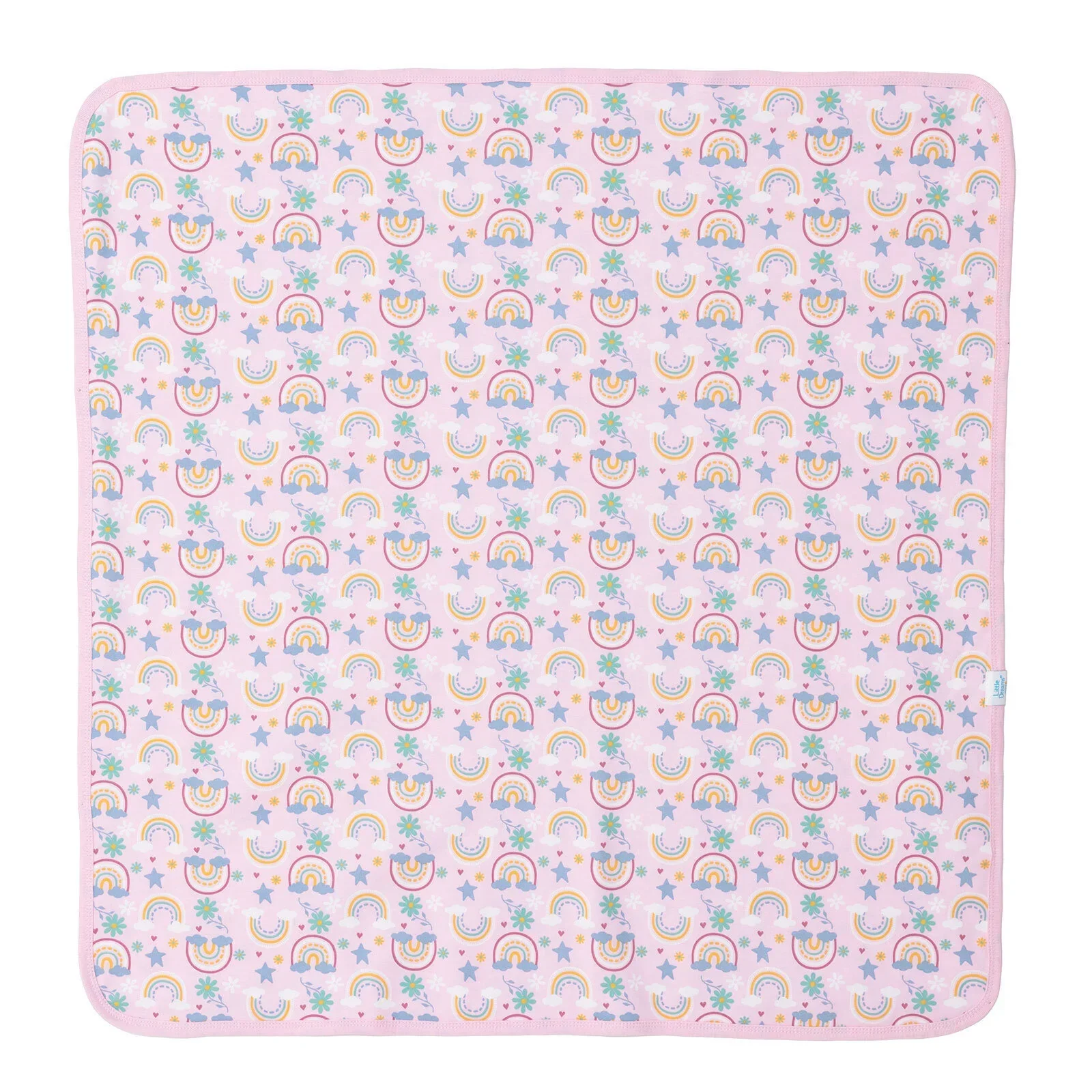 Little Dreams Muslin Blanket - Pink