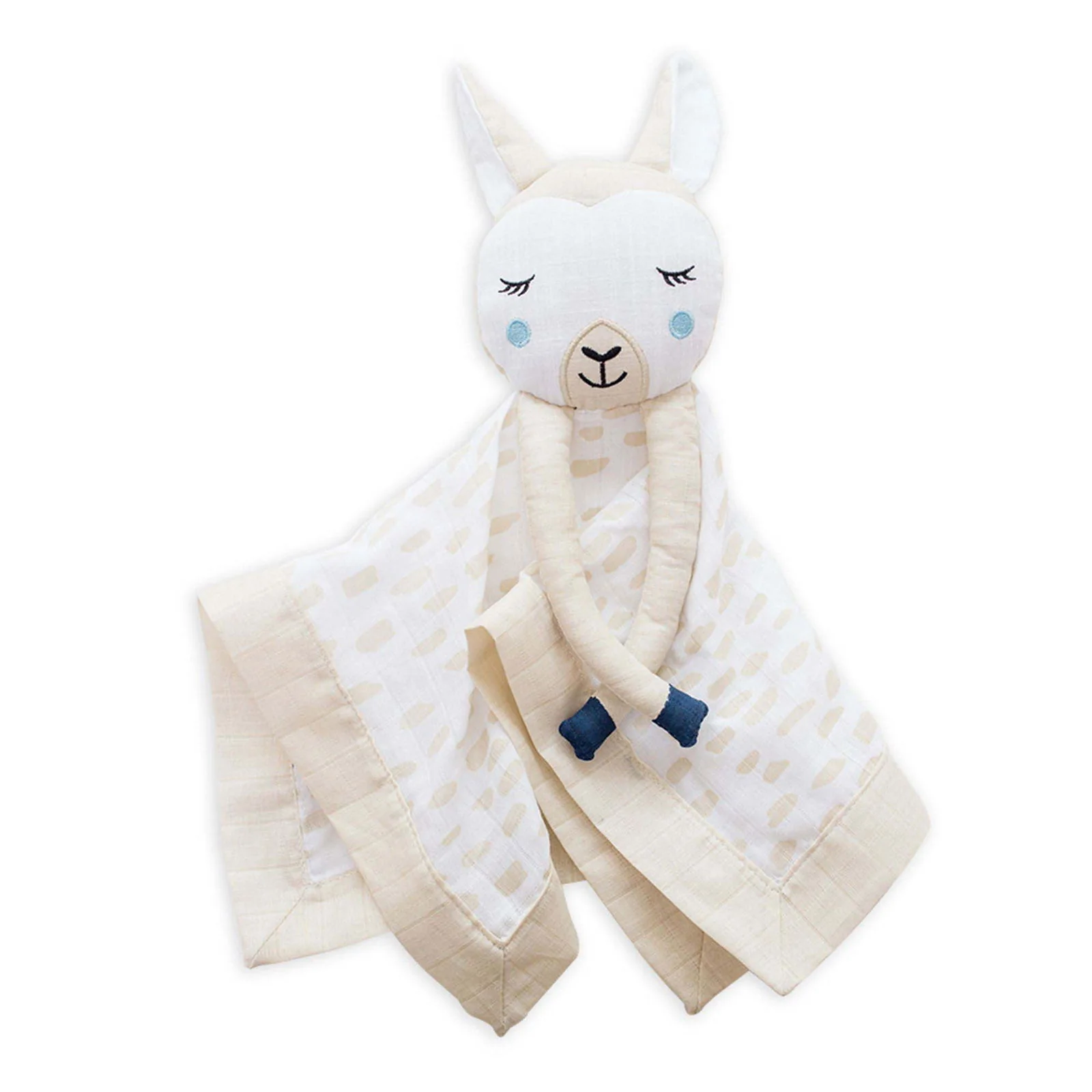 Lulujo Muslin Lovies (Modern Llama)