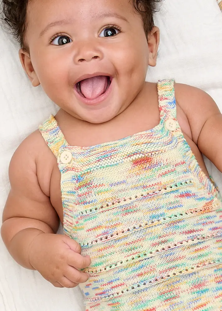 Magic - Space Dye Knitted Bubble Romper - Image 3