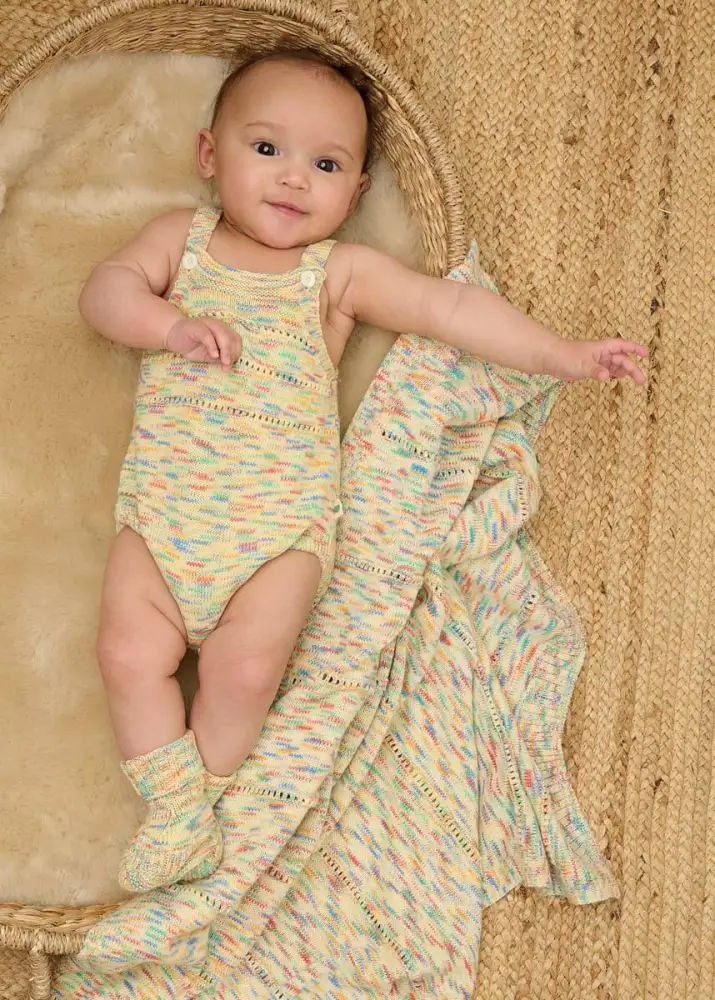 Magic - Space Dye Knitted Bubble Romper - Image 8